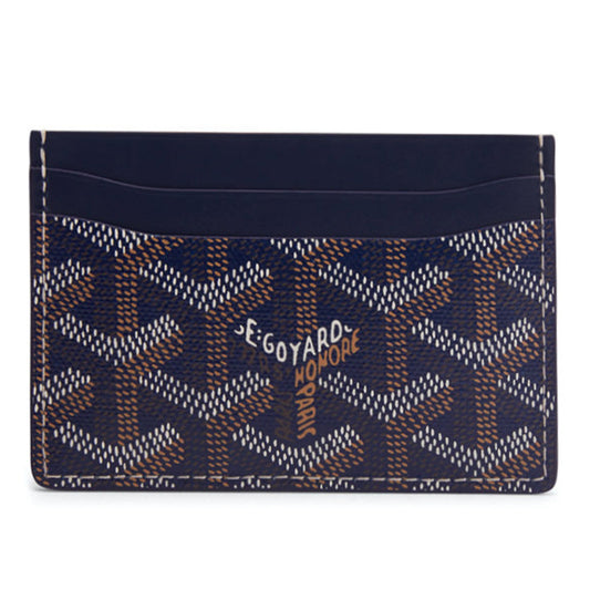 Goyard Saint Sulpice Marineblauer Kartenhalter