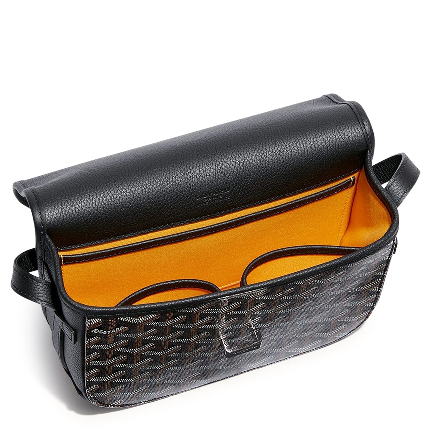 Goyard Belvedere II Schwarze PM-Umhängetasche 