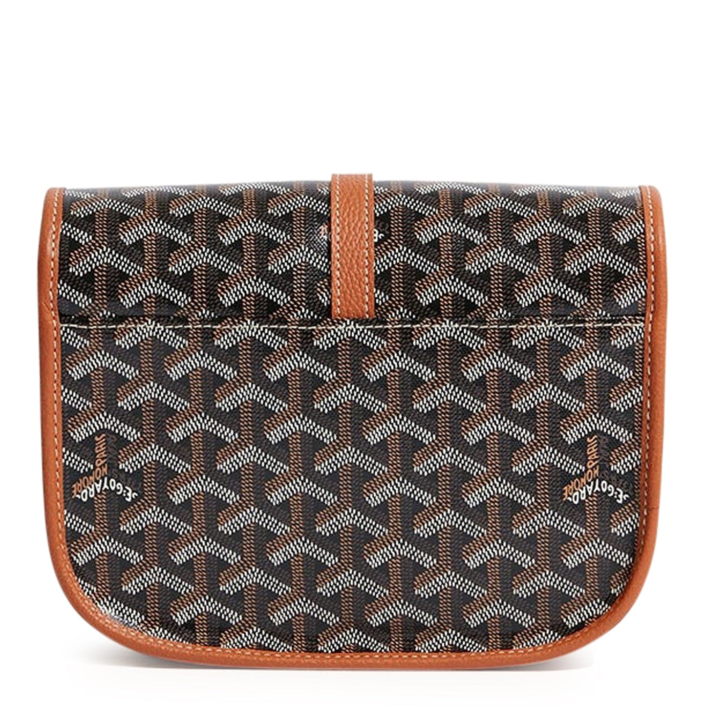 Goyard Belvedere II Schwarz/Hellbraun PM Messenger Bag