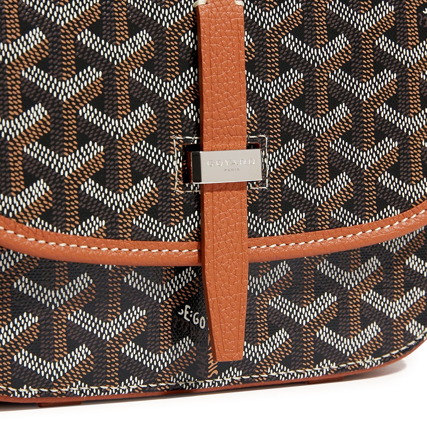 Goyard Belvedere II Schwarz/Hellbraun PM Messenger Bag