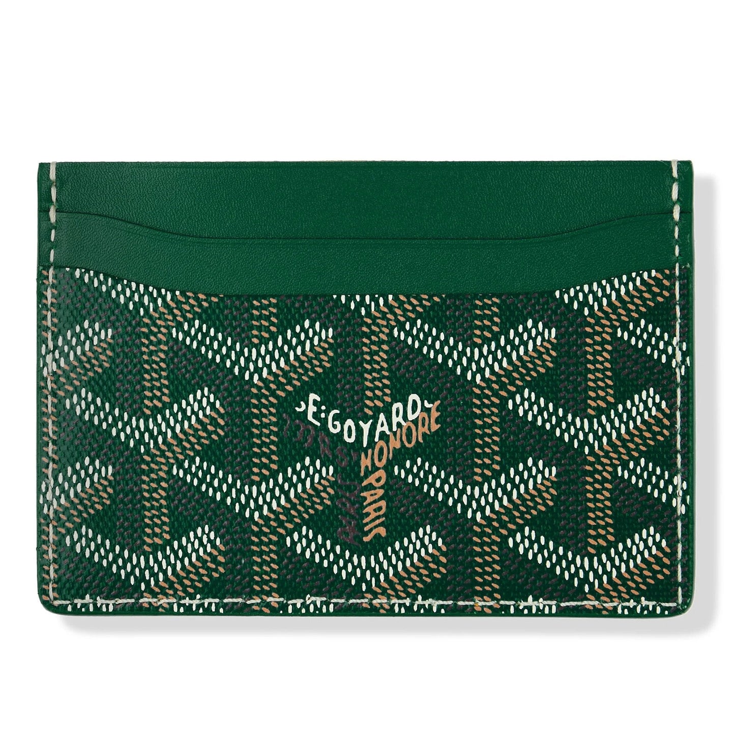 Goyard Saint Sulpice Green Card-Etui 