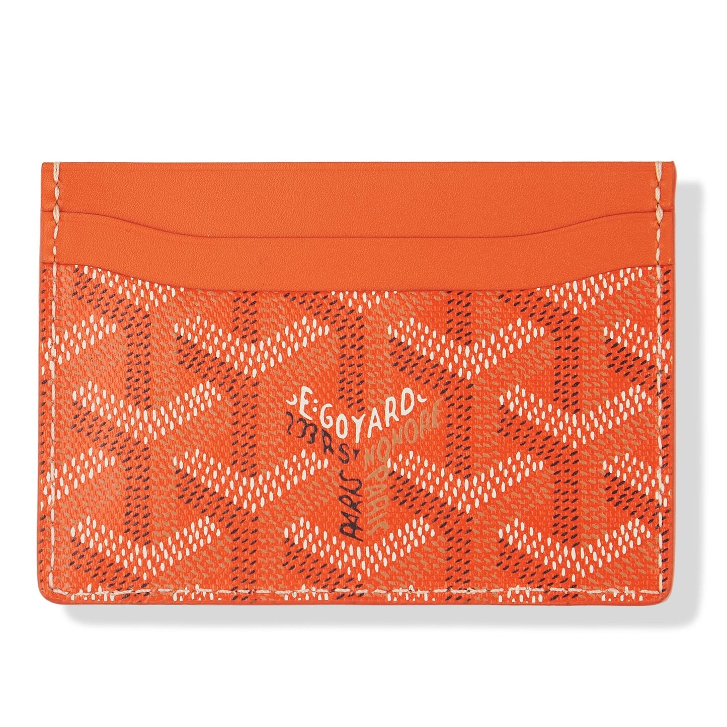Goyard Saint Sulpice Orange Kartenetui 