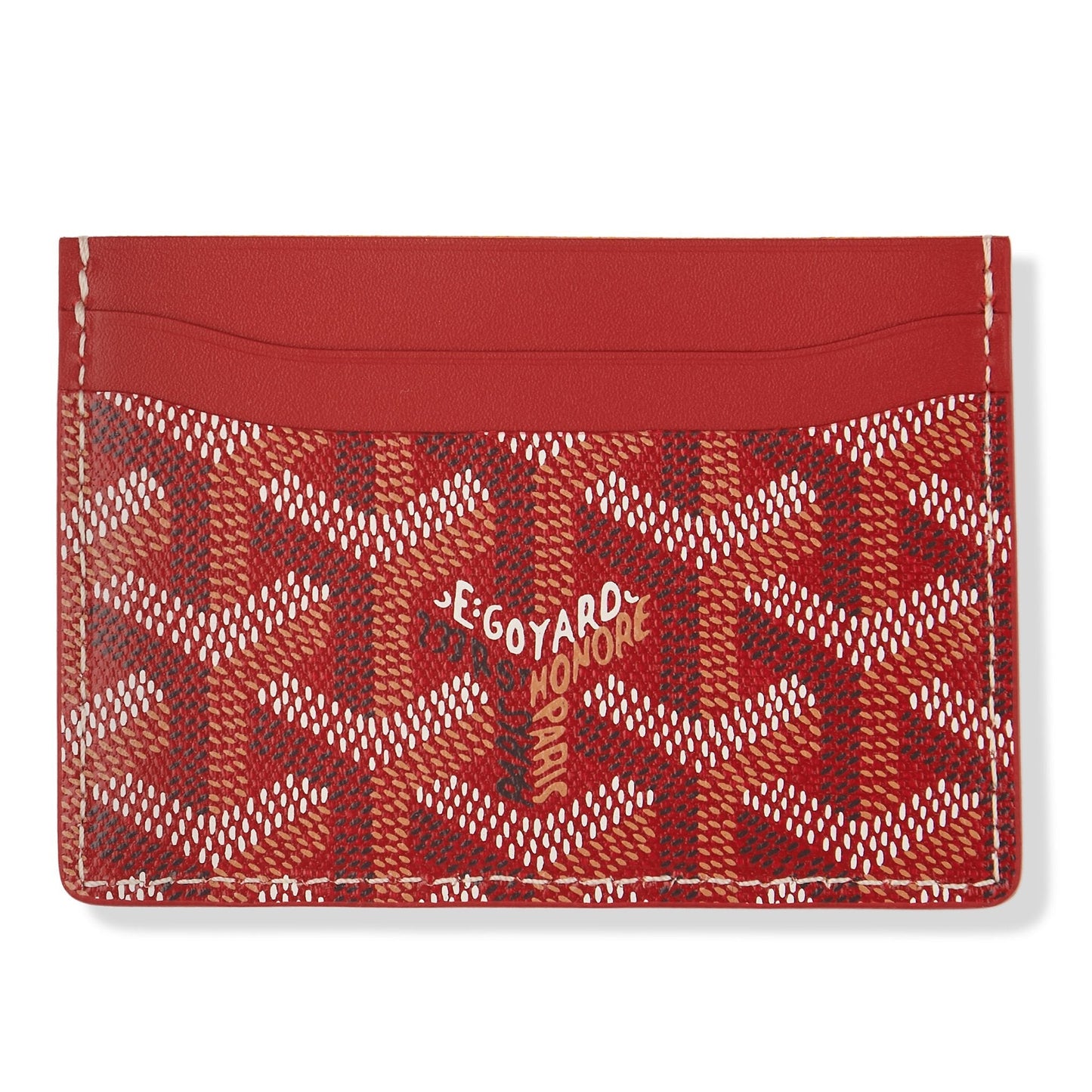 Goyard Saint Sulpice Roter Kartenhalter 
