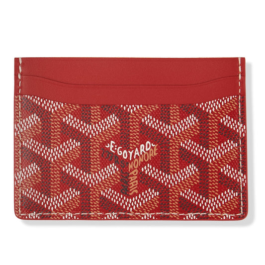Goyard Saint Sulpice Roter Kartenhalter 