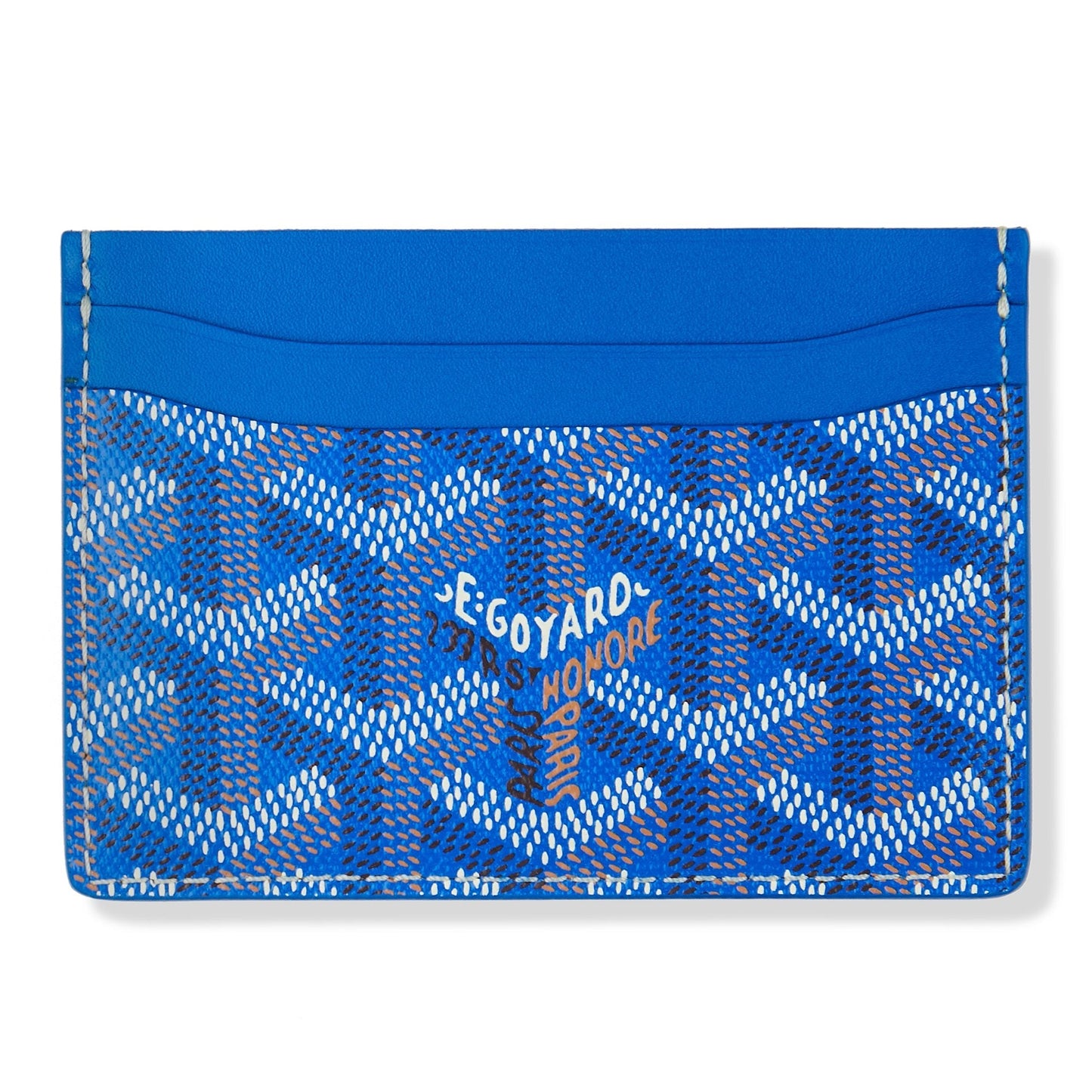 Goyard Saint Sulpice Kartenetui in Himmelblau 