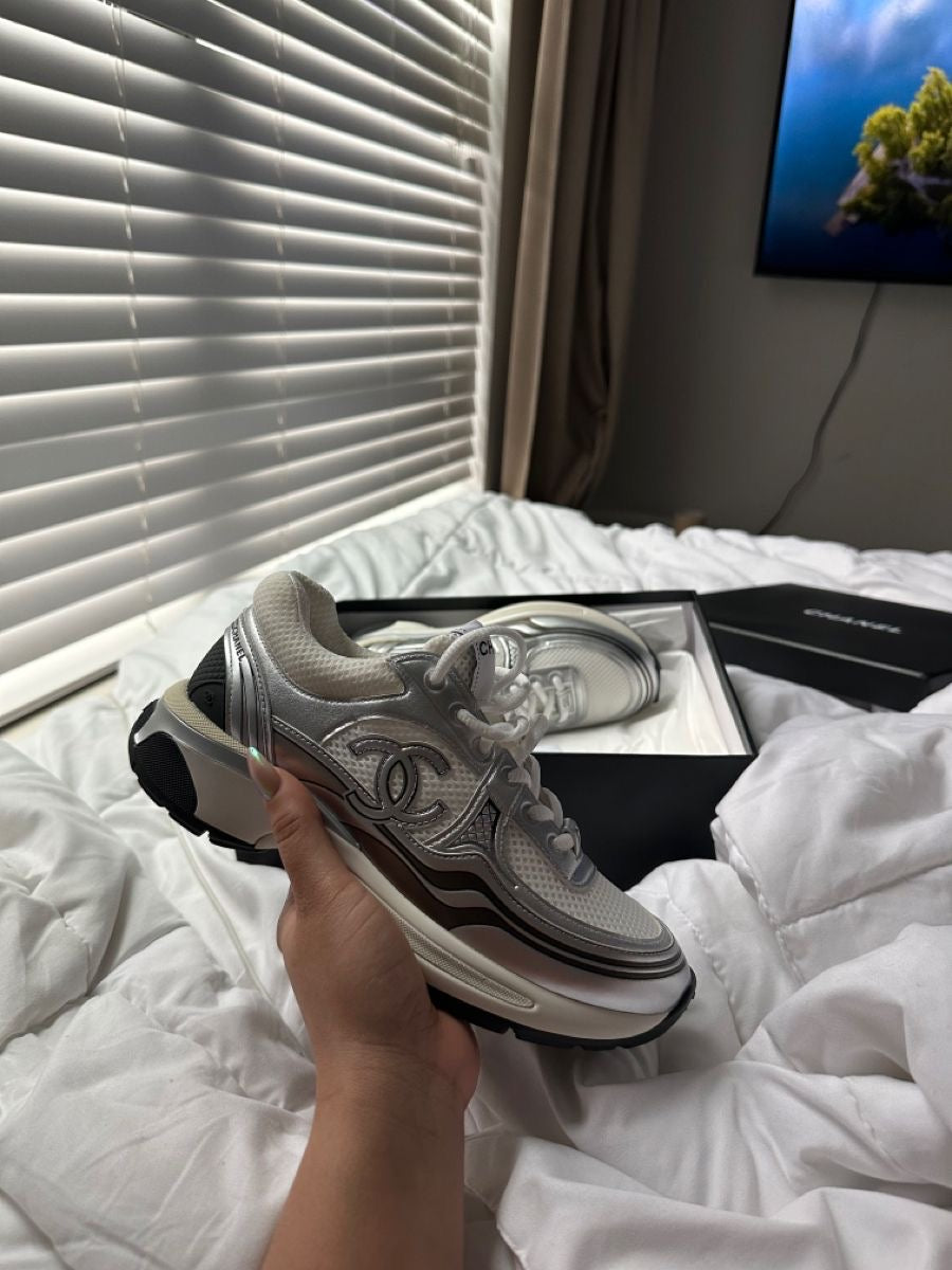 Chanel CC Runner Metallic