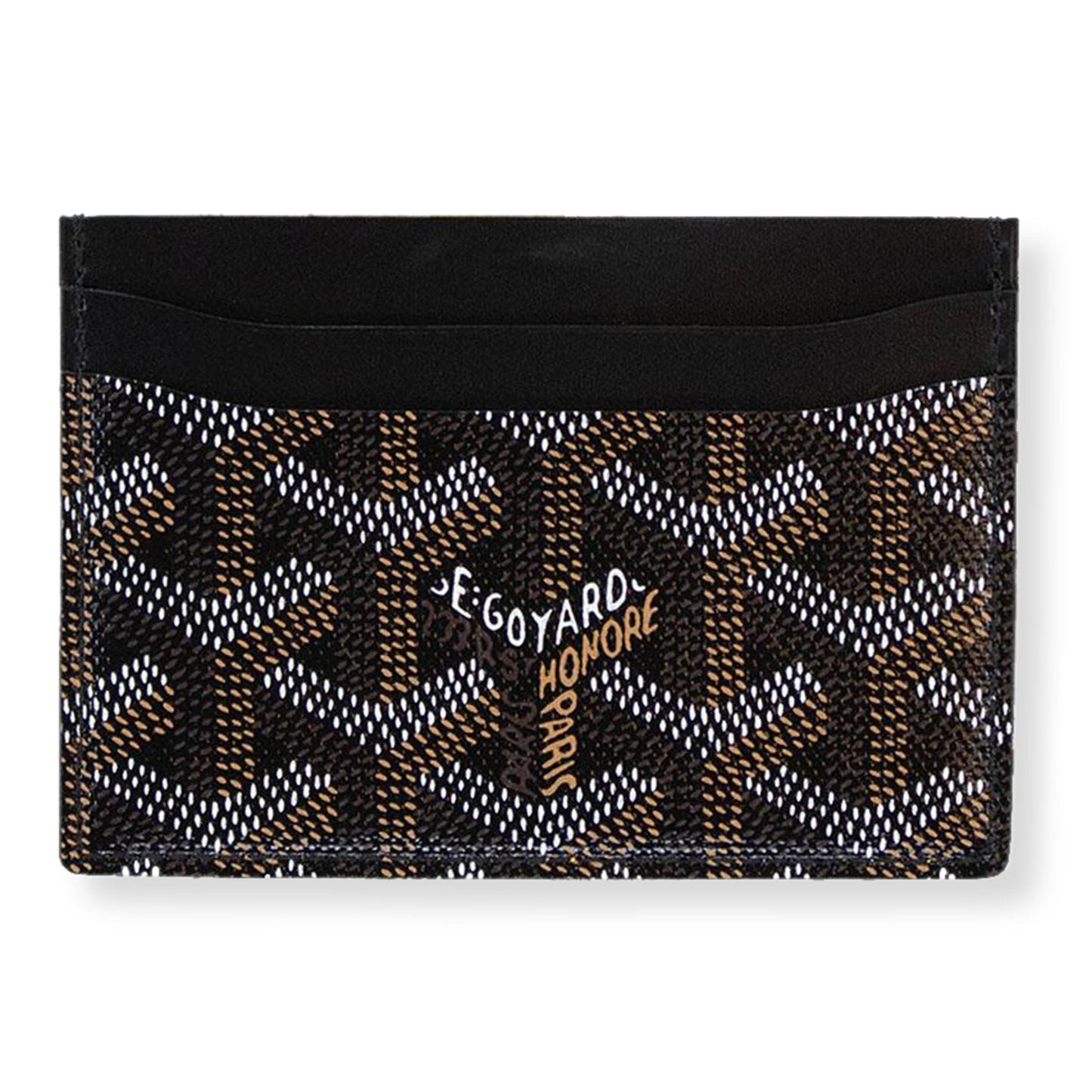 Goyard Saint Sulpice Schwarzer Kartenhalter