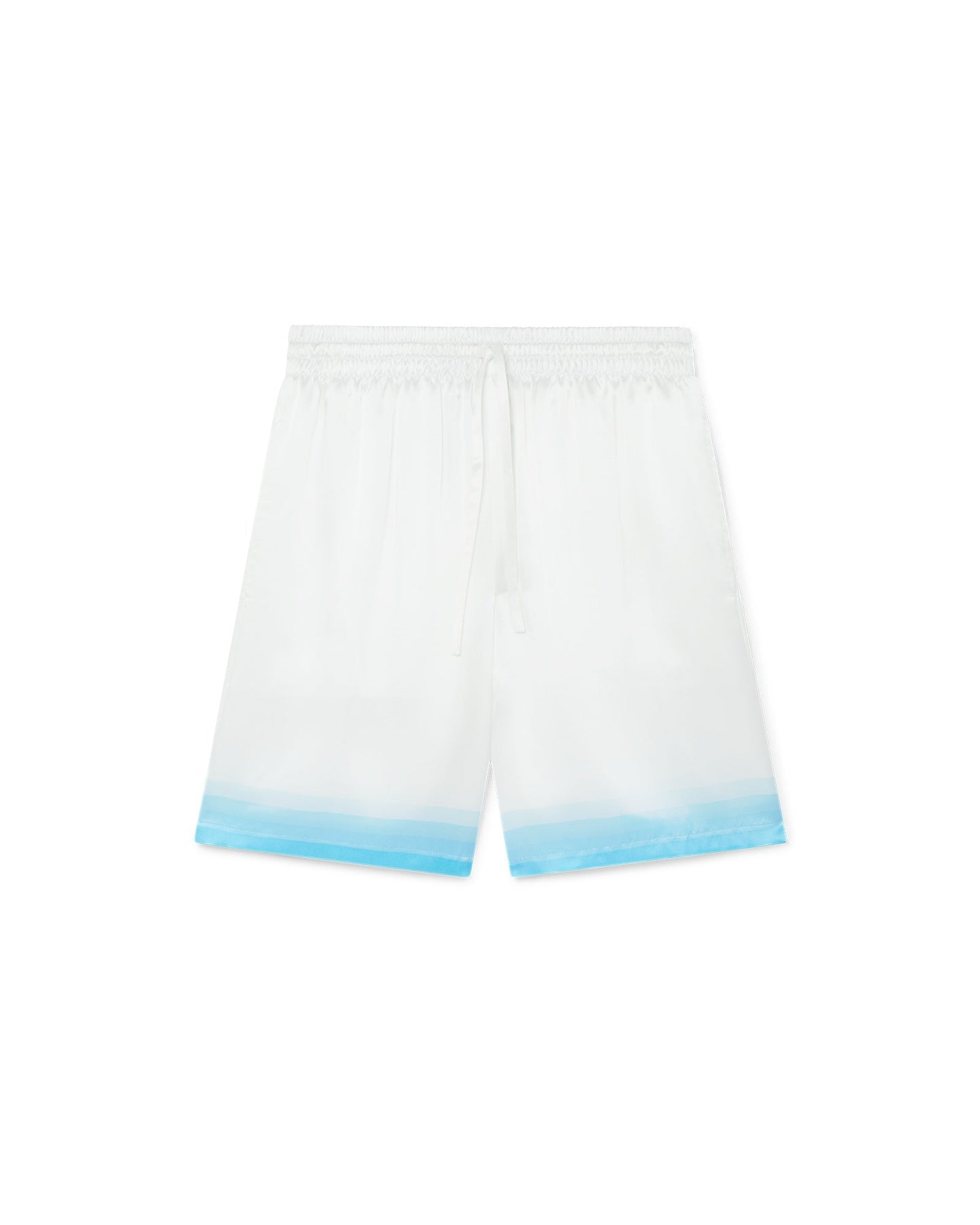 Palm Springs Icon – Blaue Seidenshorts