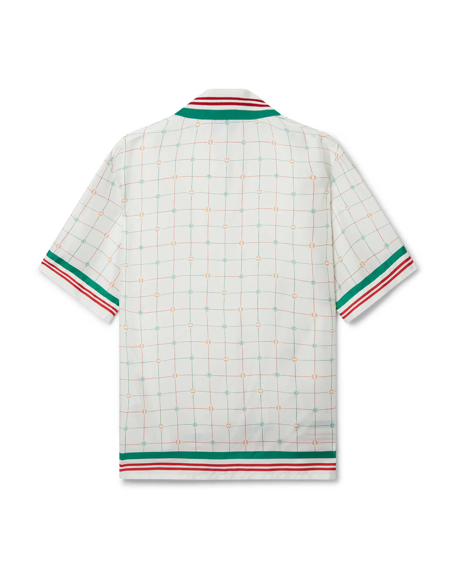 Tennis Club Check Silk Shirt