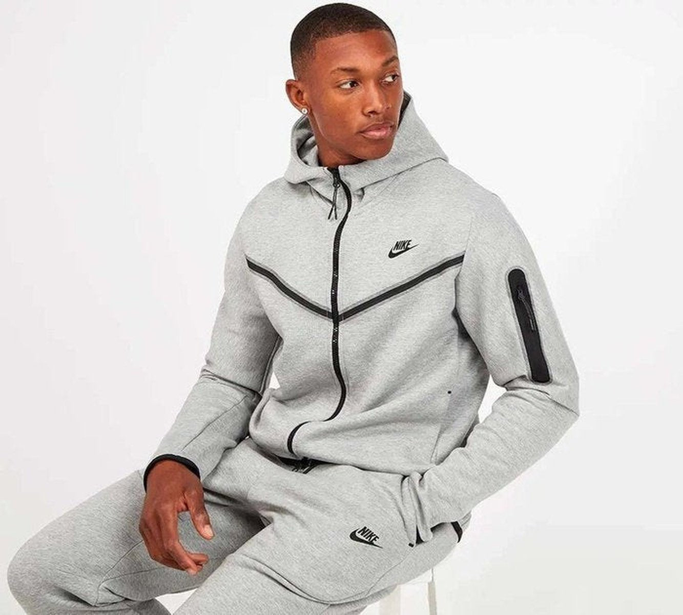 Nike Tech Fleece Trainingsanzug Grau S22