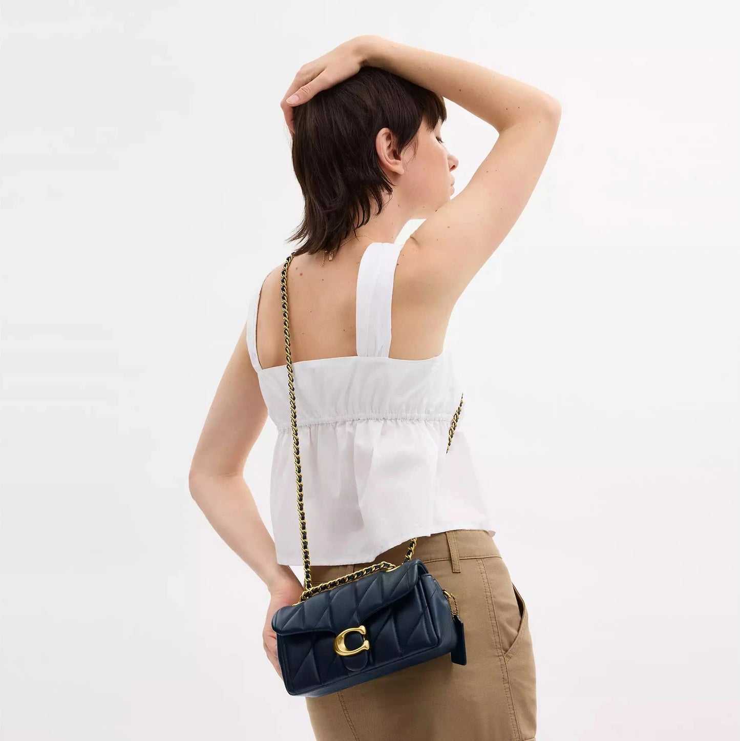Coach - Quilted Tabby 26 - Marineblau