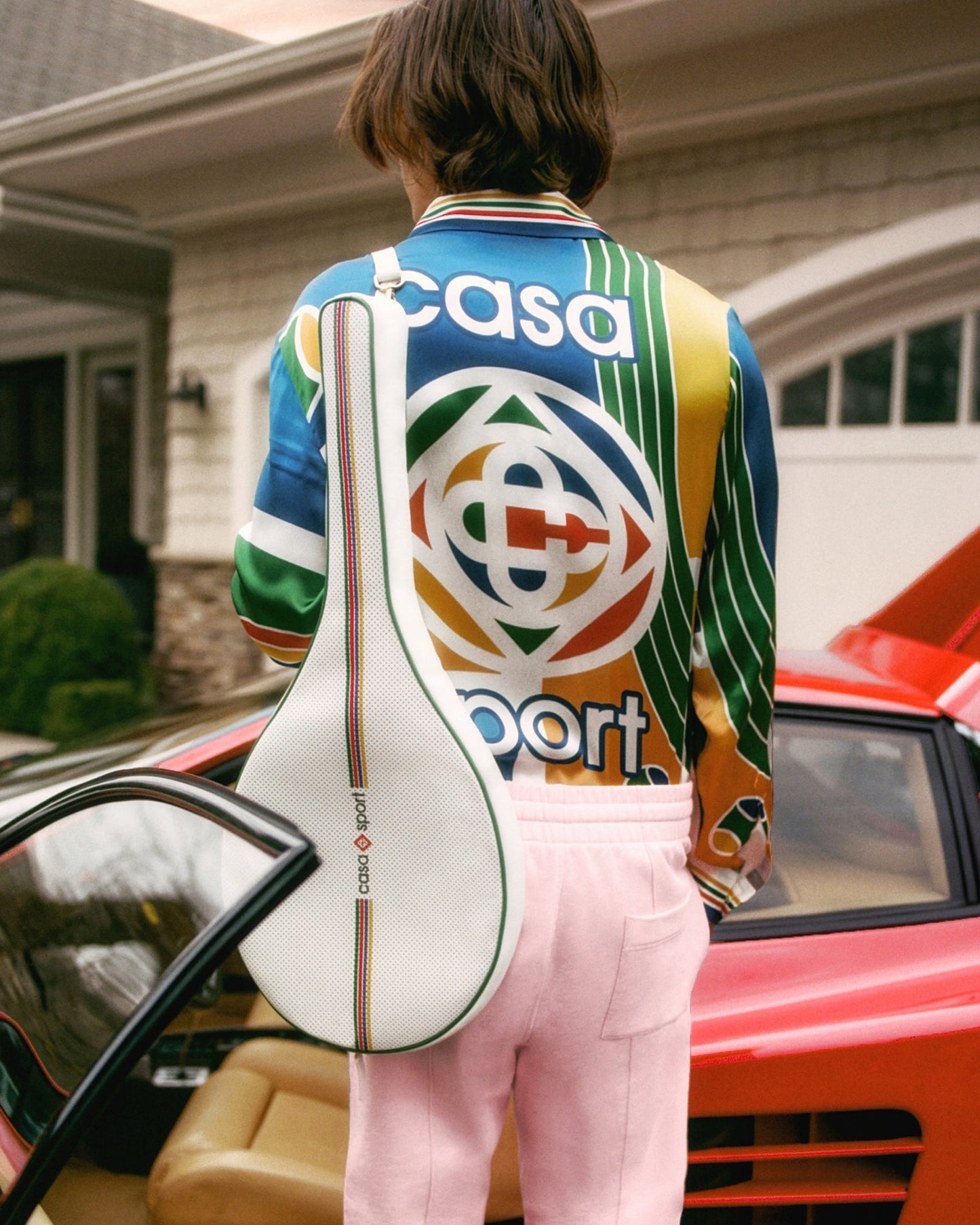 Sport Grid Silk Shirt