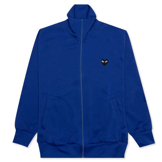 CDG Blaue Jacke (Herz auf der Rückseite)
