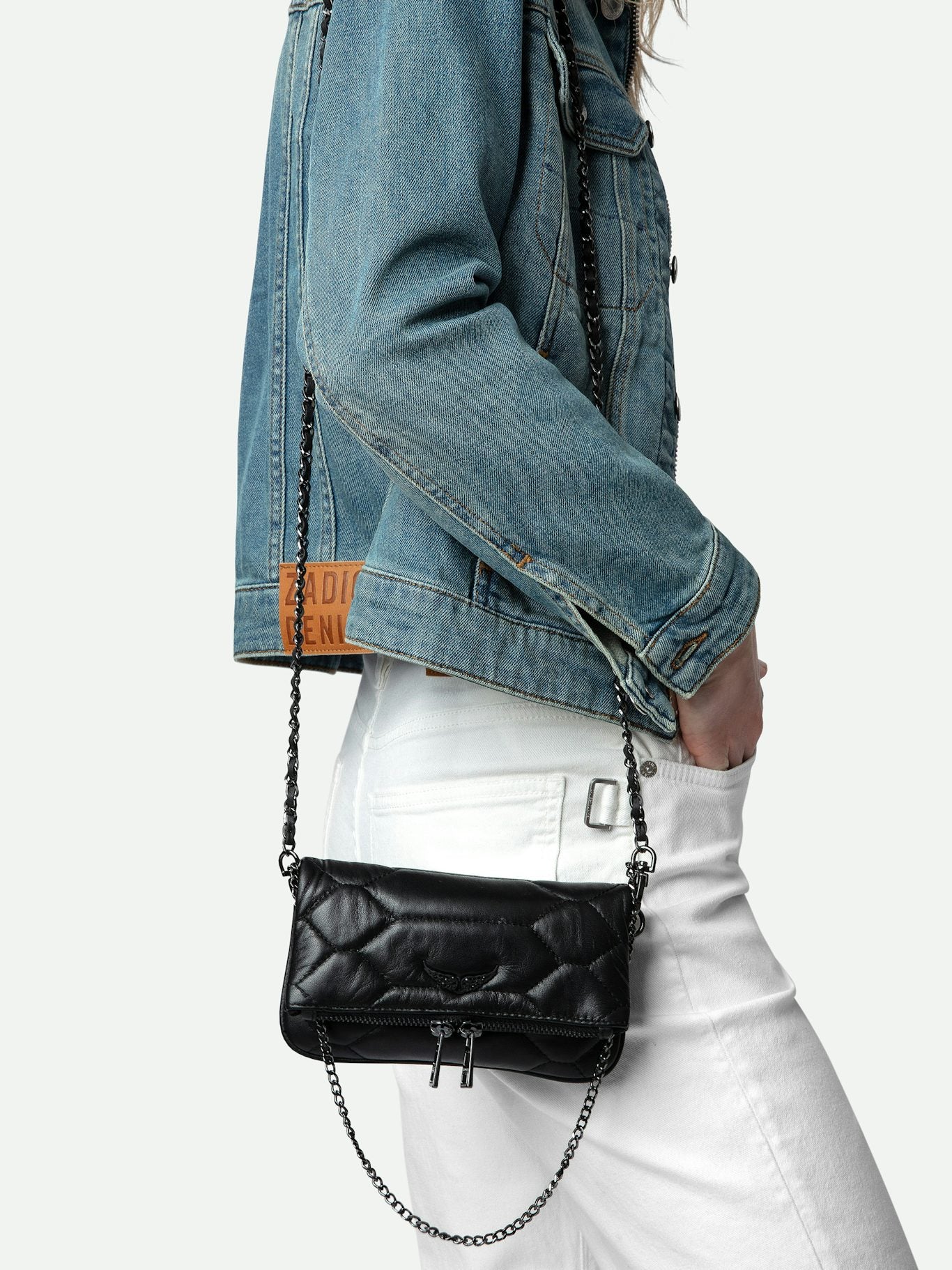 Zadig&amp;Voltaire Rock Nano Steppbeutel