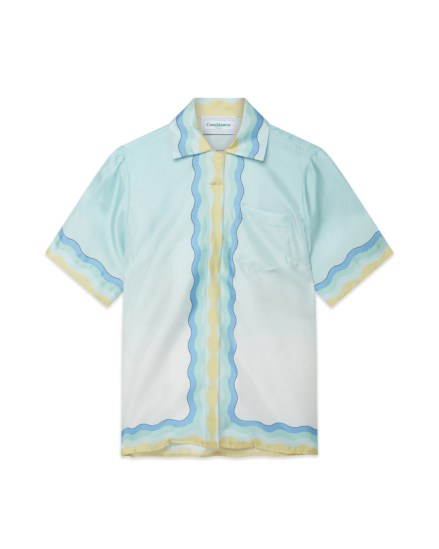 Seidenhemd „Memphis Icon“