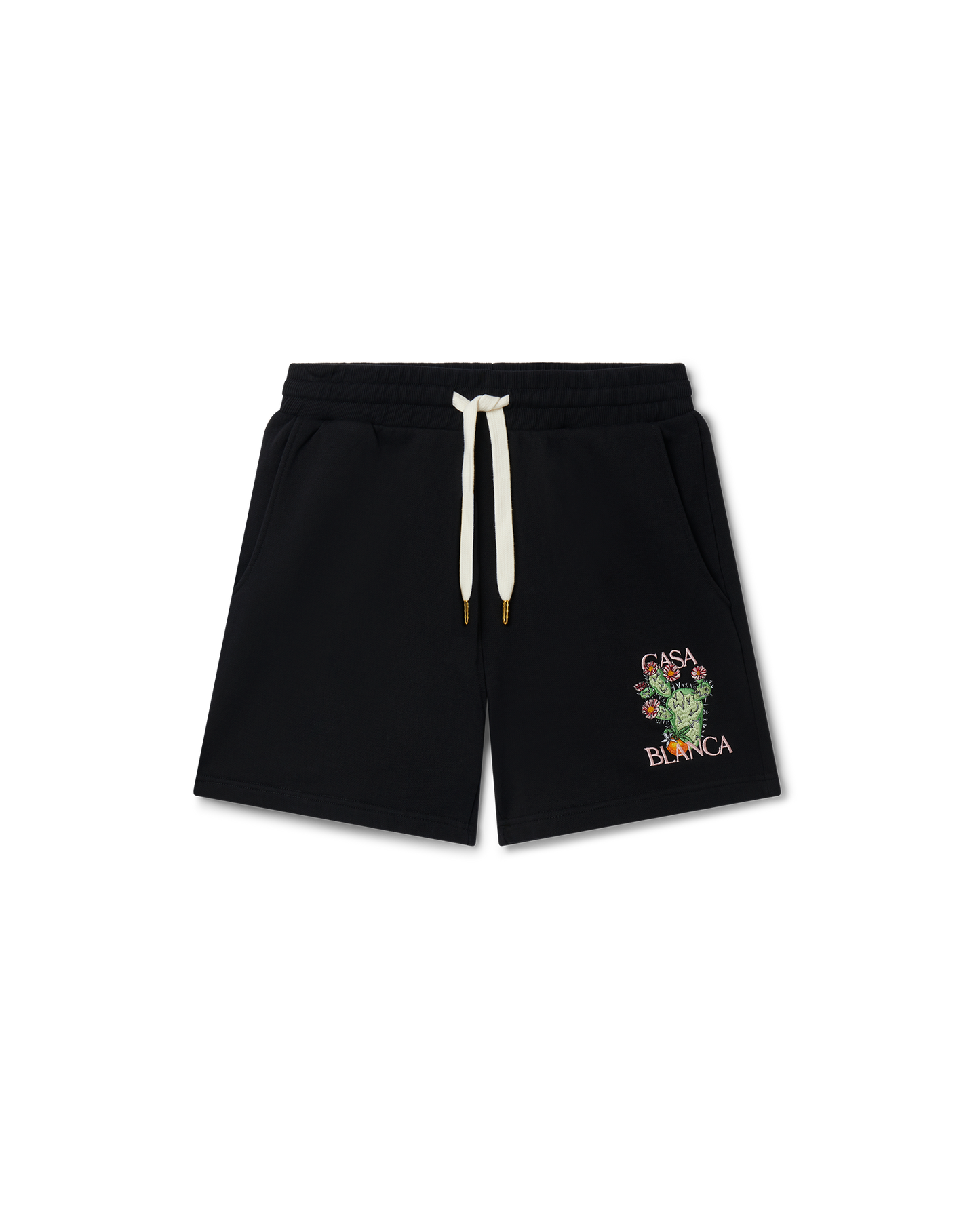 Cactus et Orange Sweatshorts