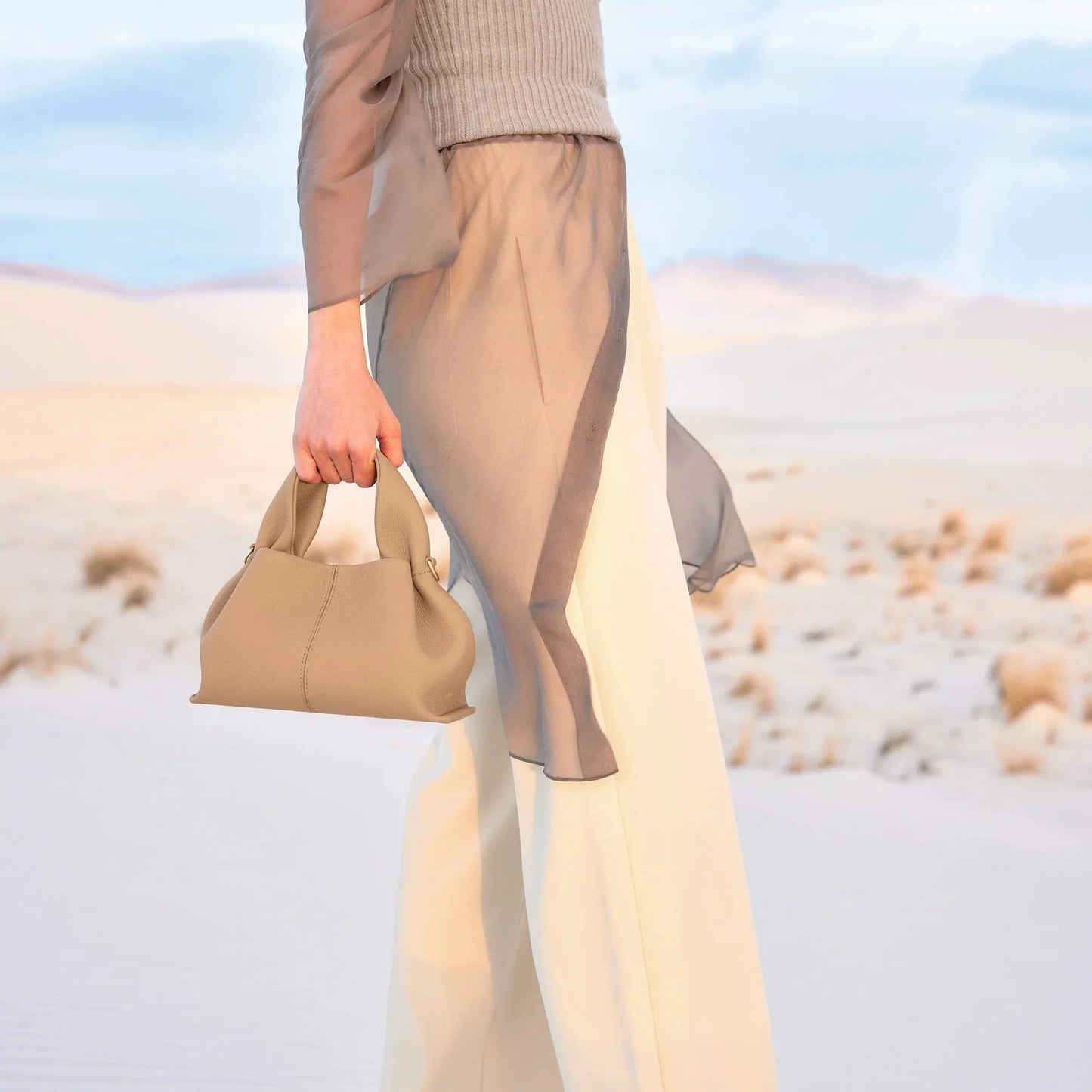 Polène - Neue Ausgabe - Genarbtes Beige