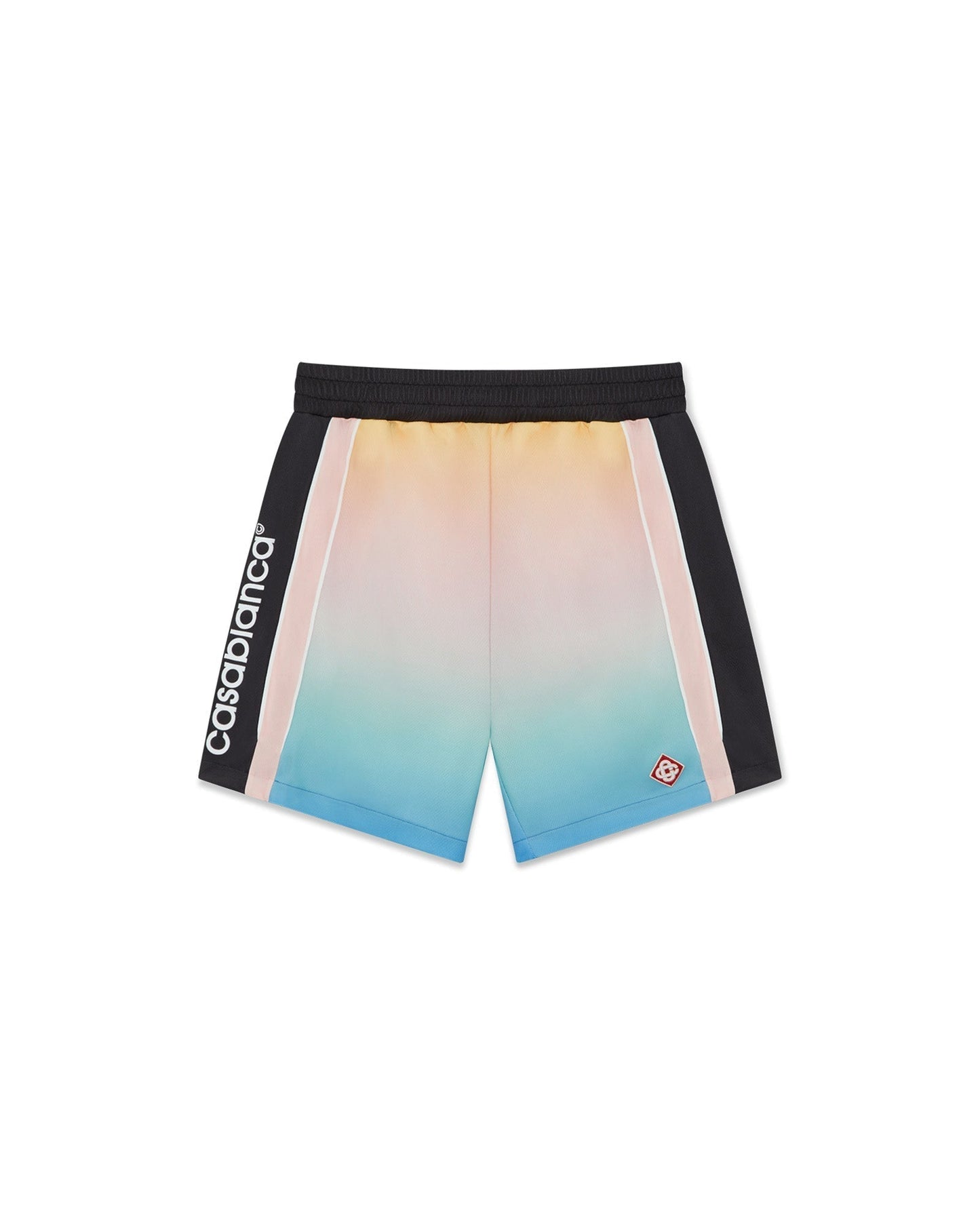 Pastel Gradient Football Shorts
