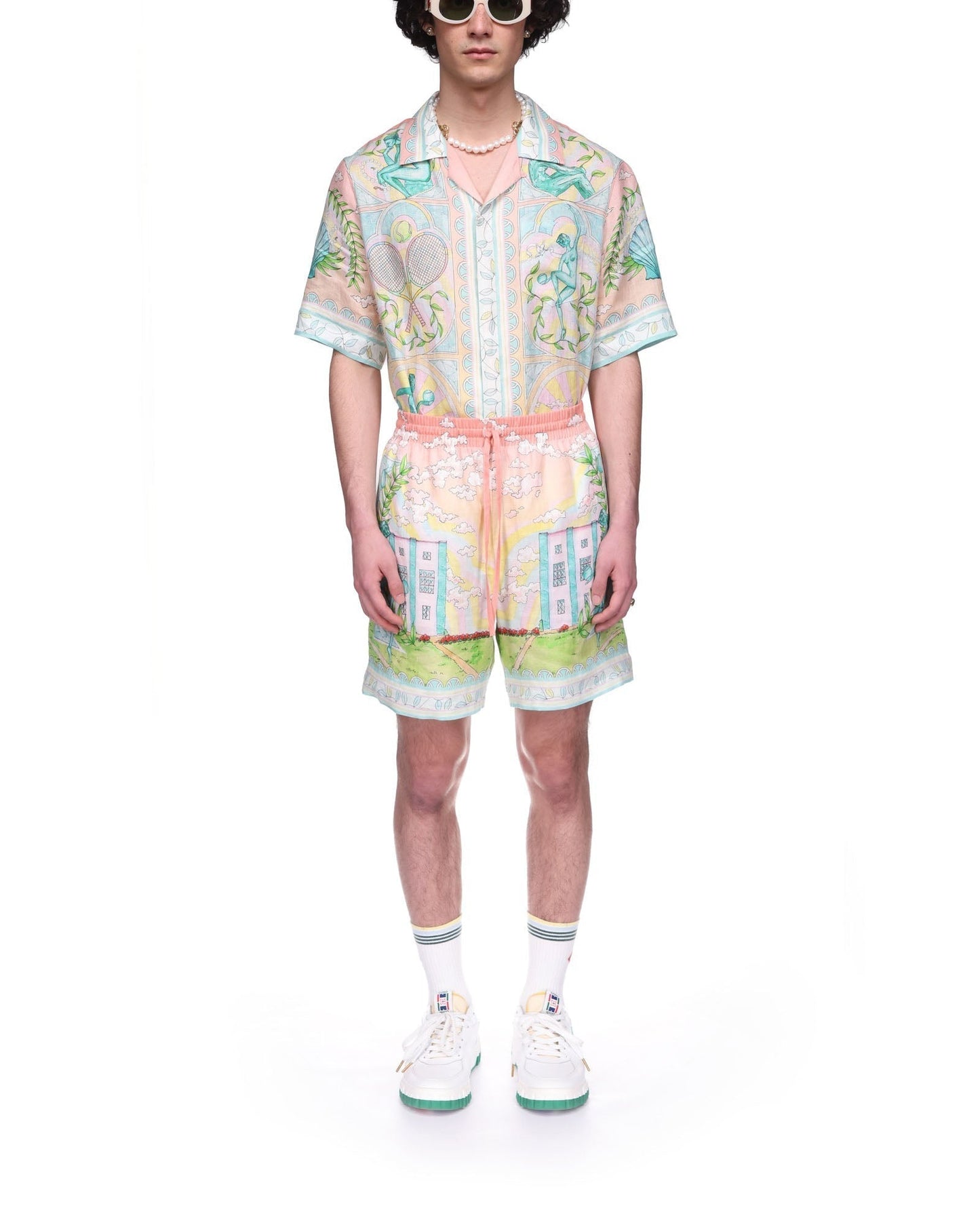 Vase Linen Shorts