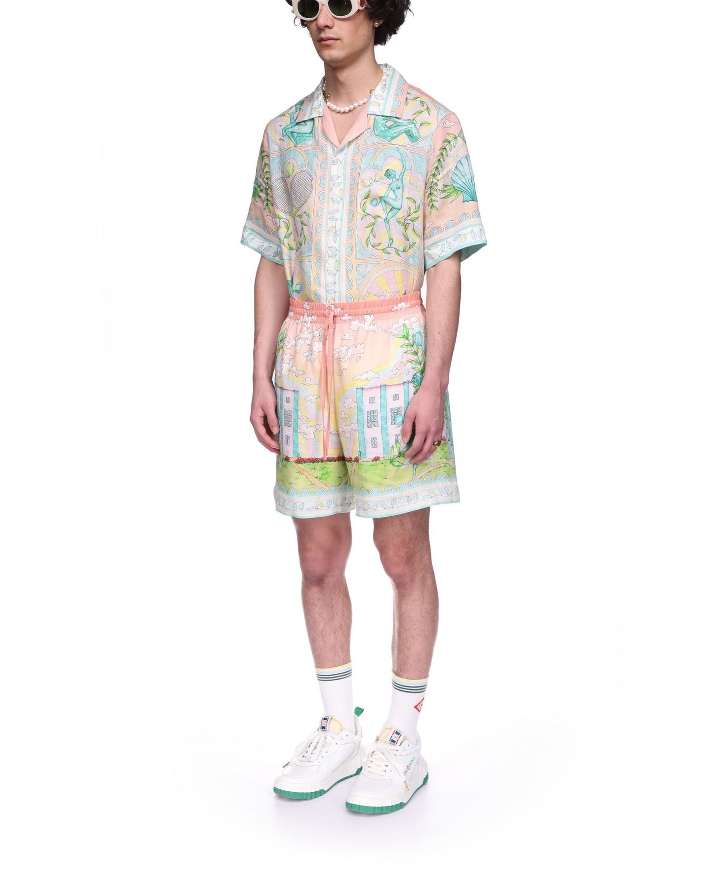 Vase Linen Shorts