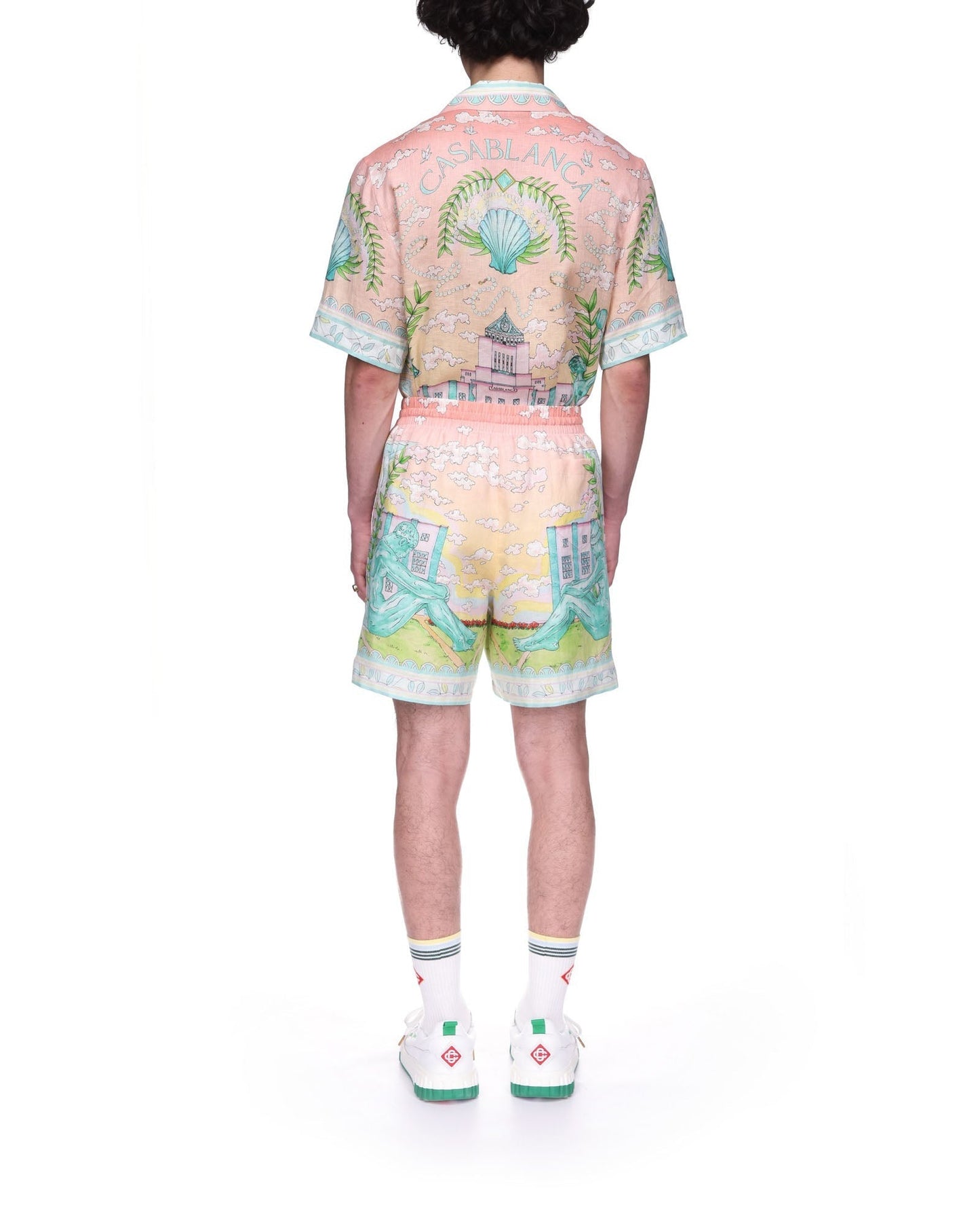 Vase Linen Shorts