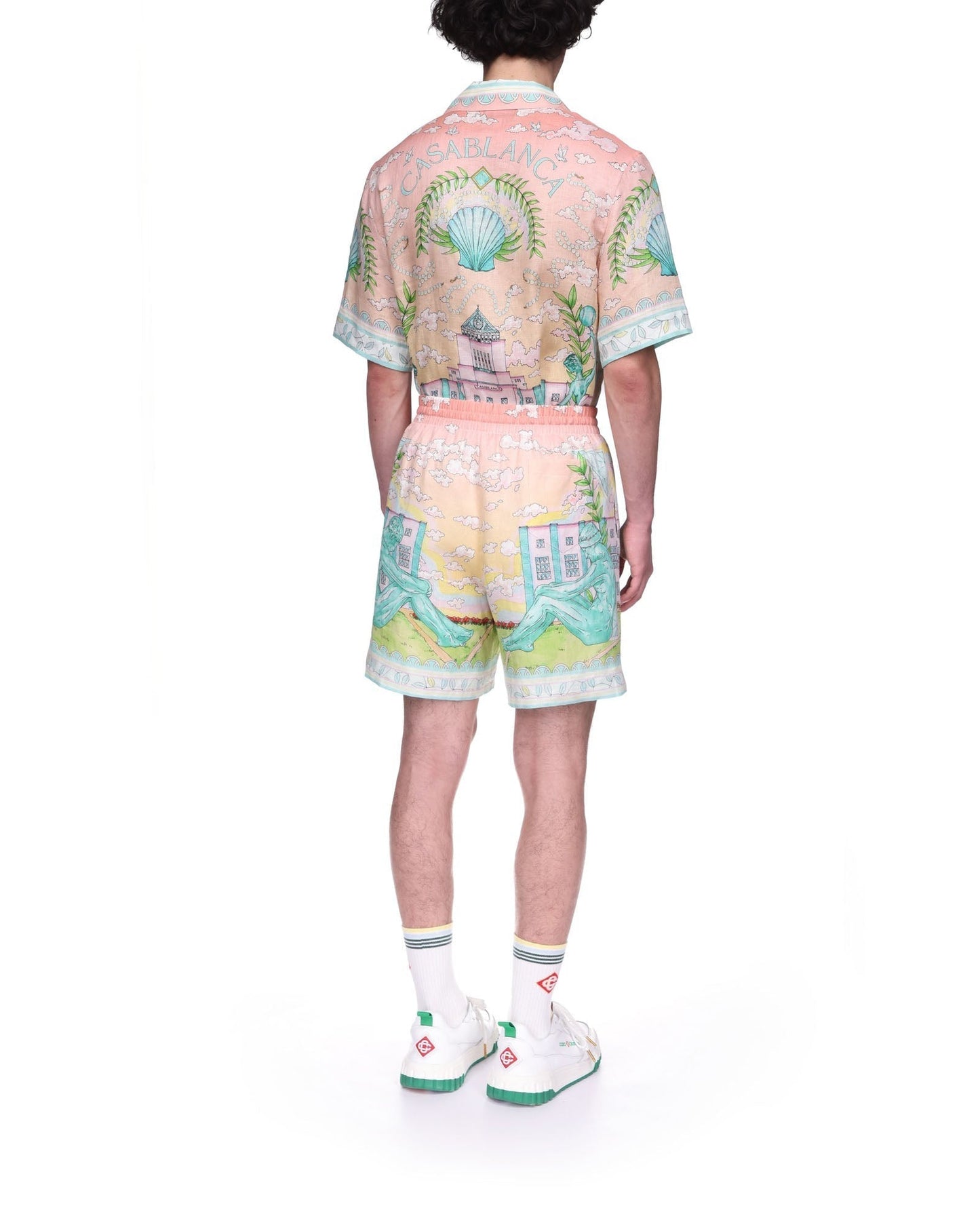 Vase Linen Shorts