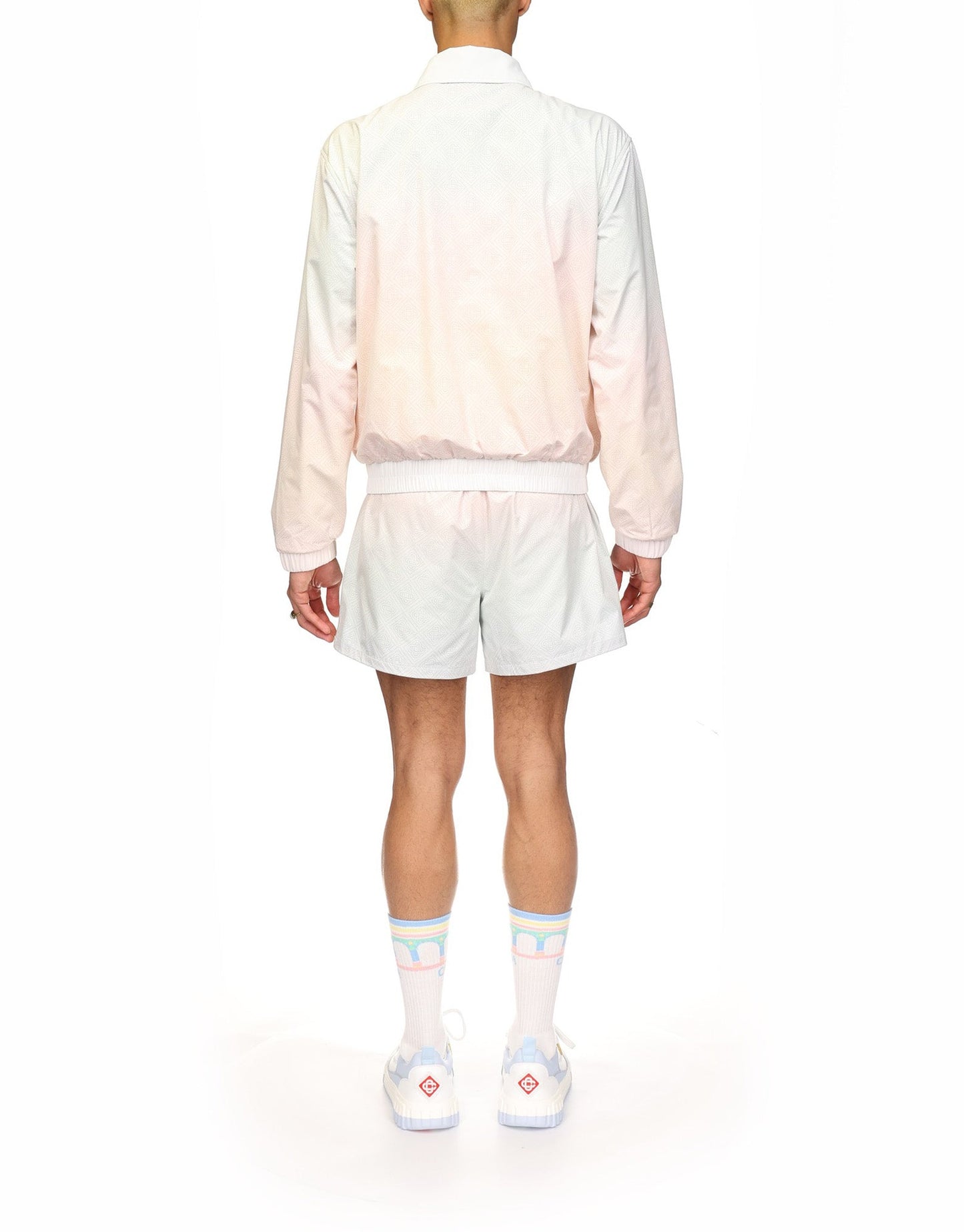 Gradient Laser Detail Track Shorts