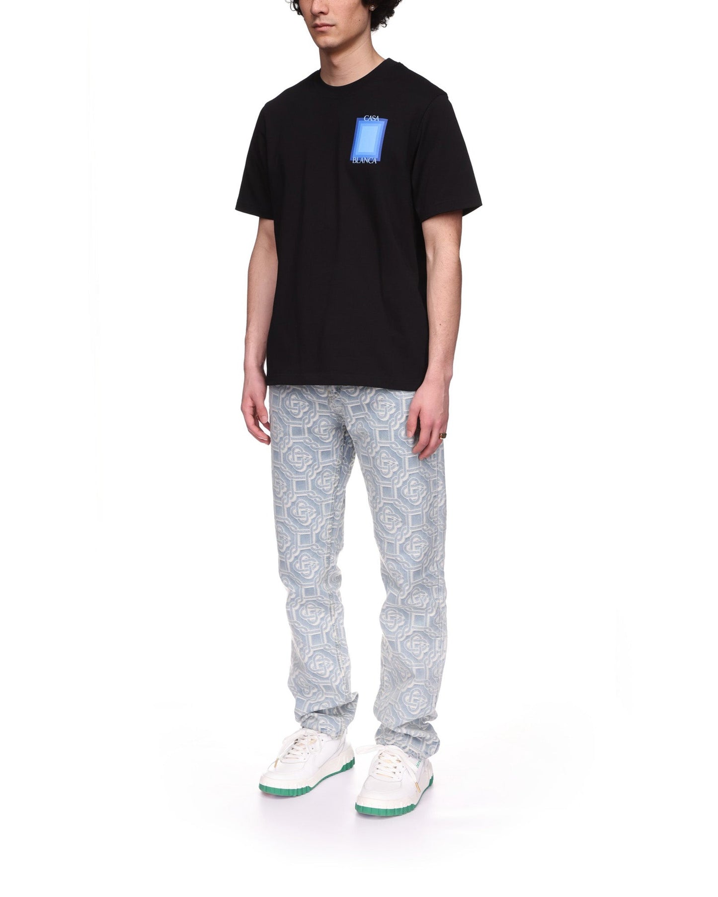 T-Shirt mit Farbverlaufs-Casa-Logo