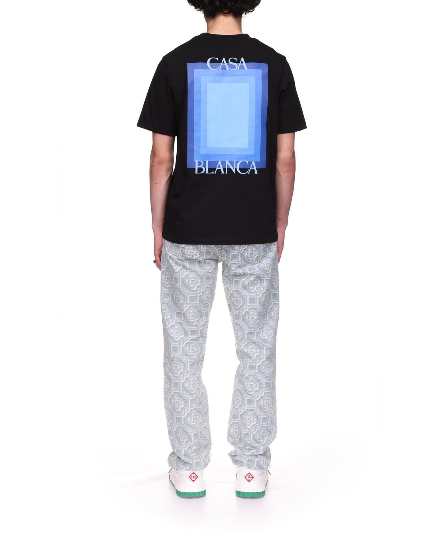 T-Shirt mit Farbverlaufs-Casa-Logo