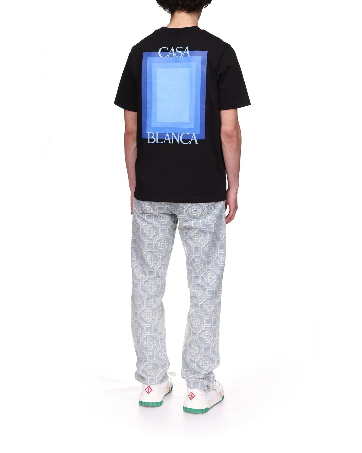 T-Shirt mit Farbverlaufs-Casa-Logo