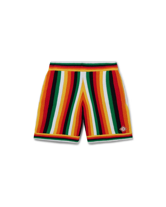 Striped Towelling Shorts