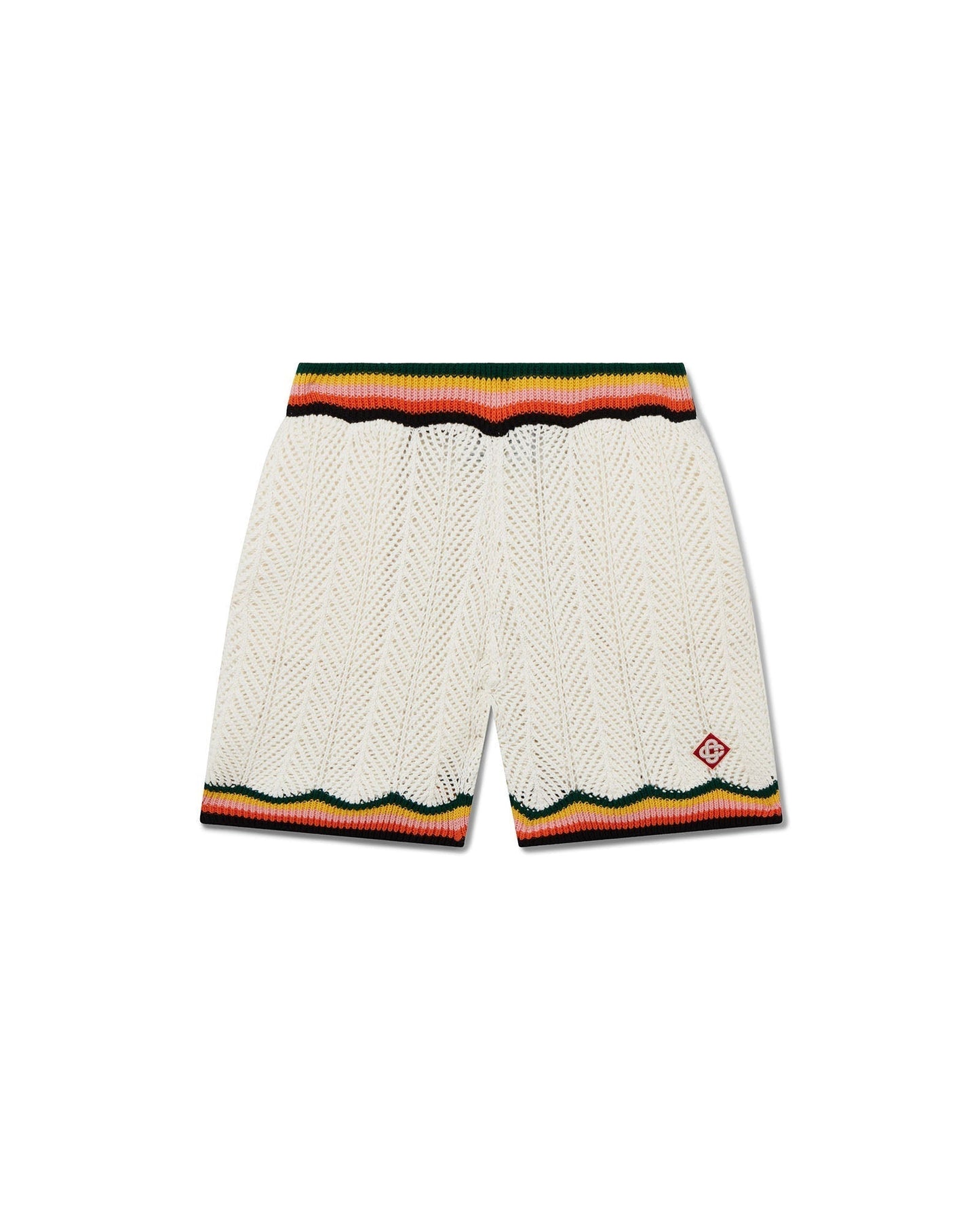 Shorts mit Chevron-Spitze