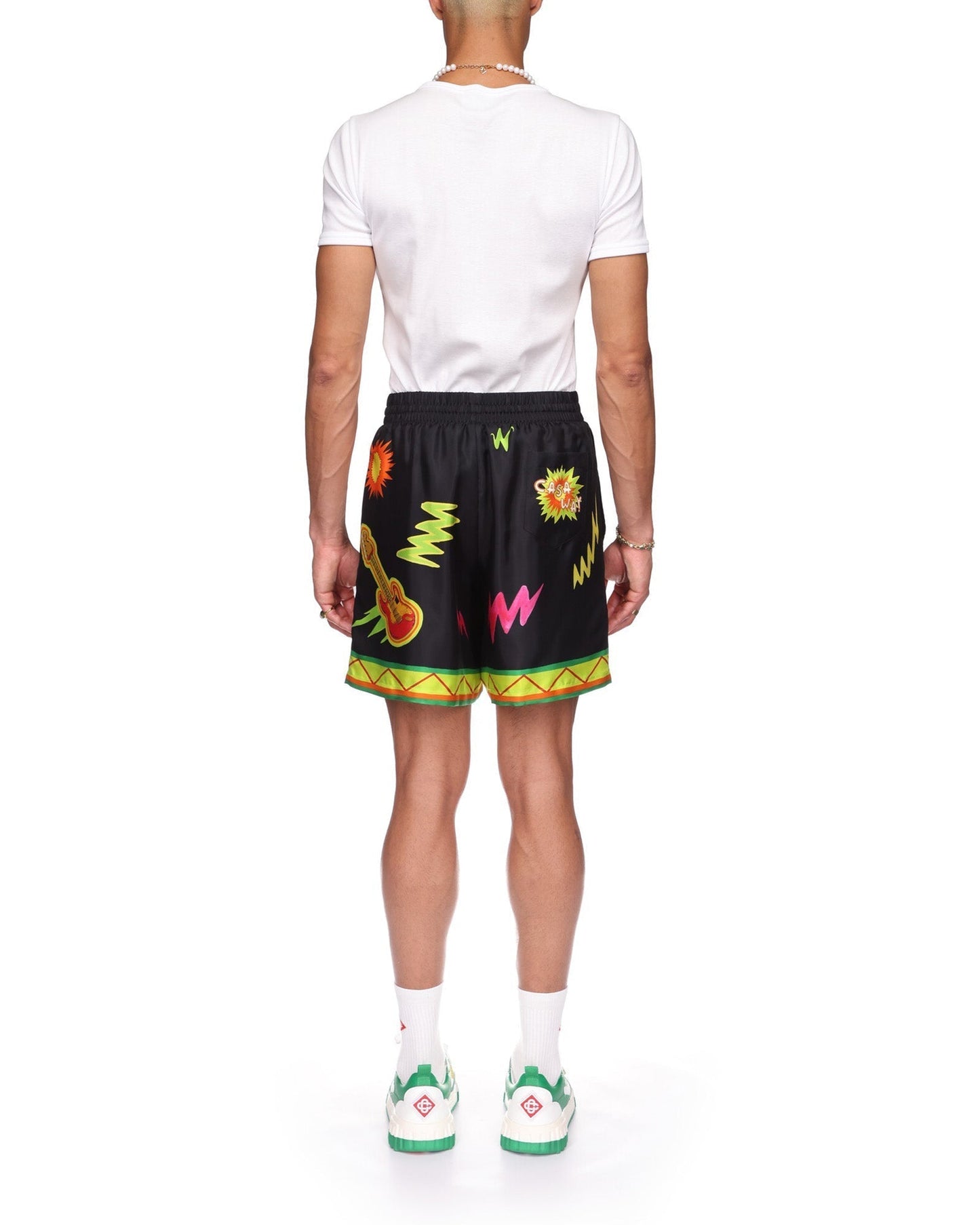 Music For The People Silk Shorts