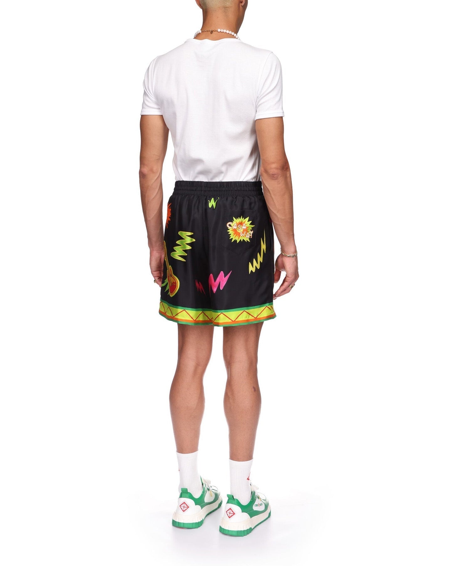 Music For The People Silk Shorts