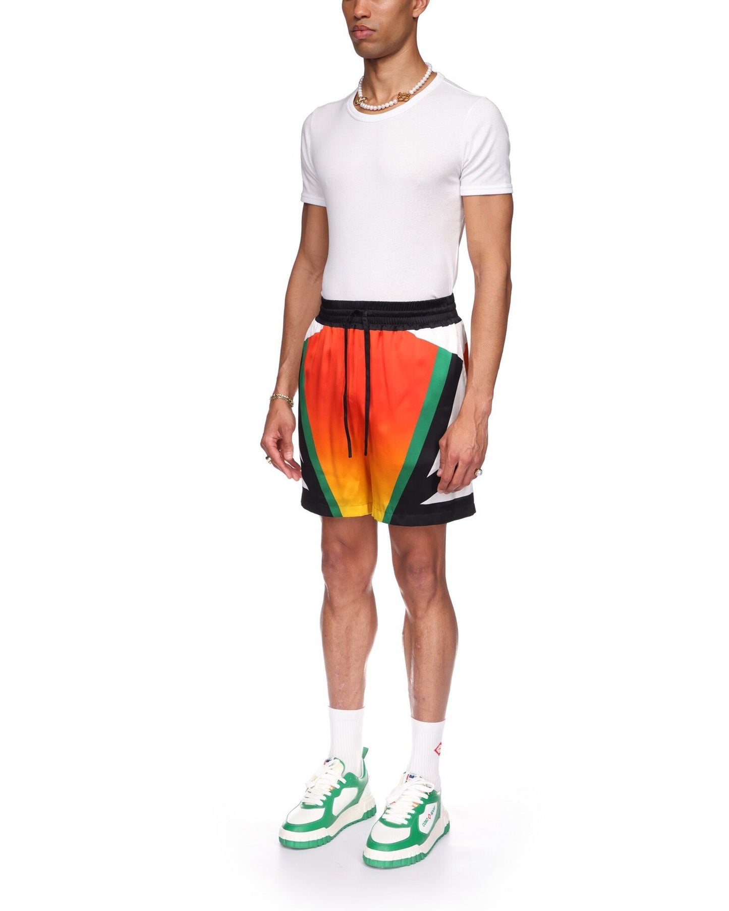 Casa Moto Sport Silk Shorts