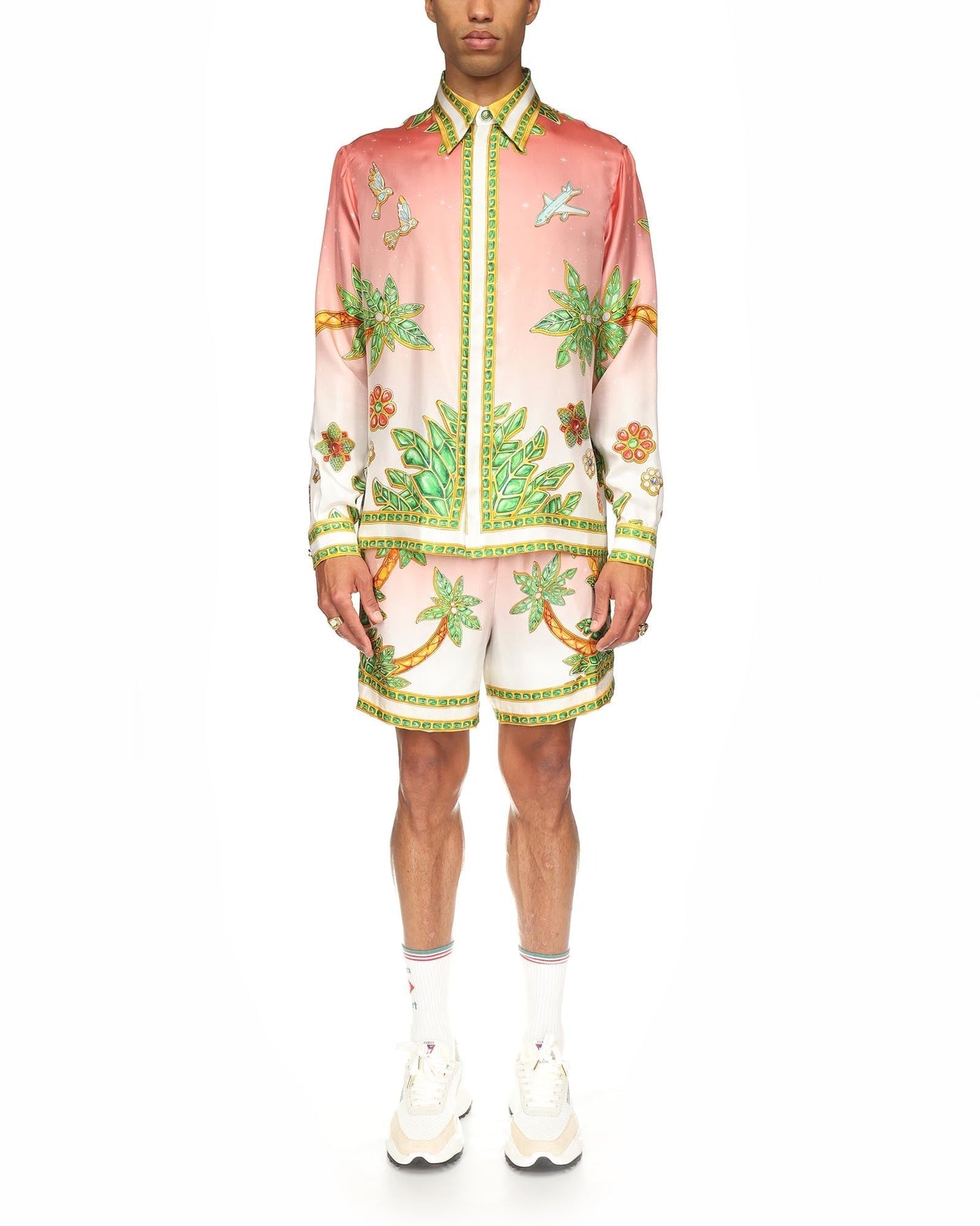 Lagos Tennis Club Silk Shirt