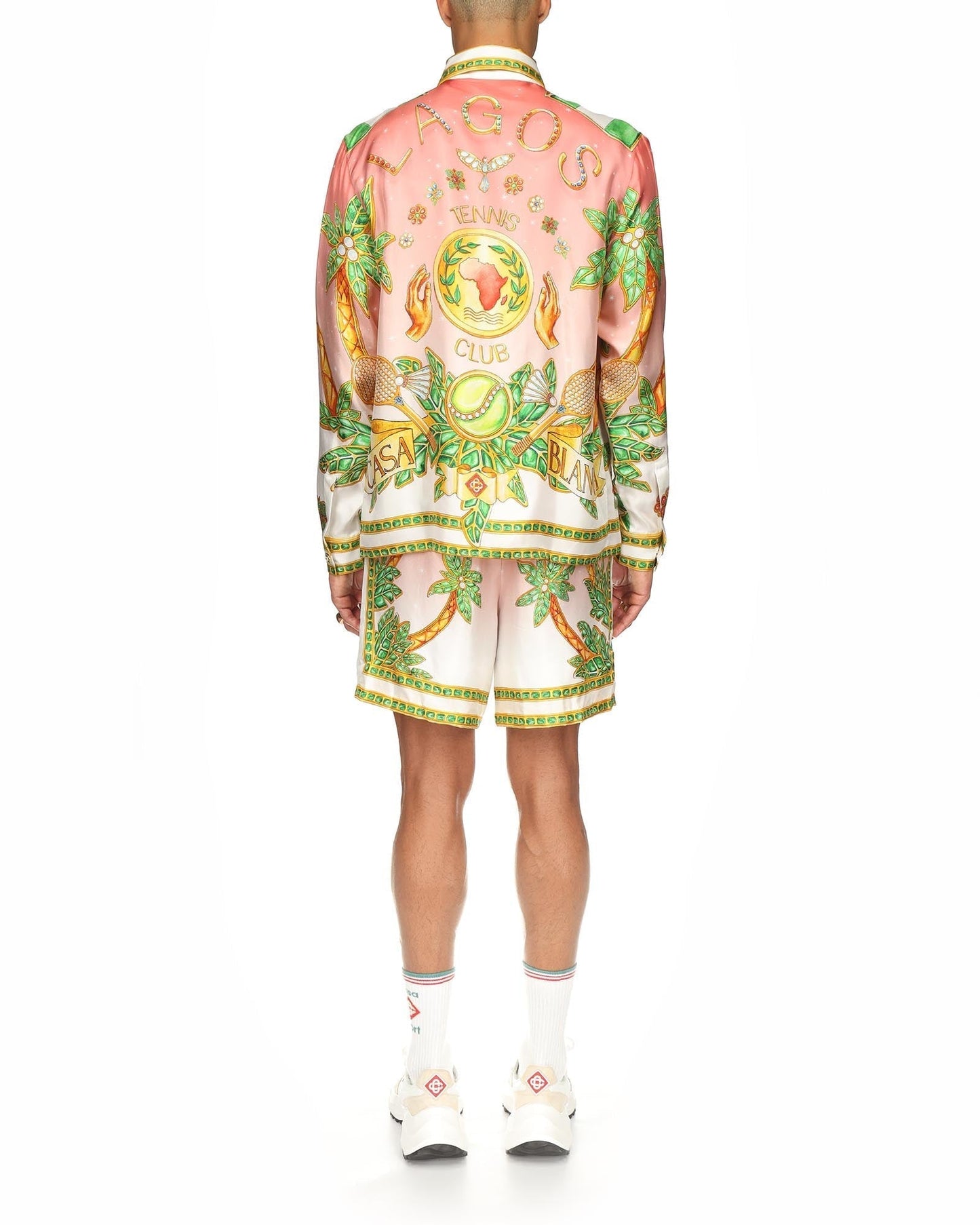 Lagos Tennis Club Silk Shirt