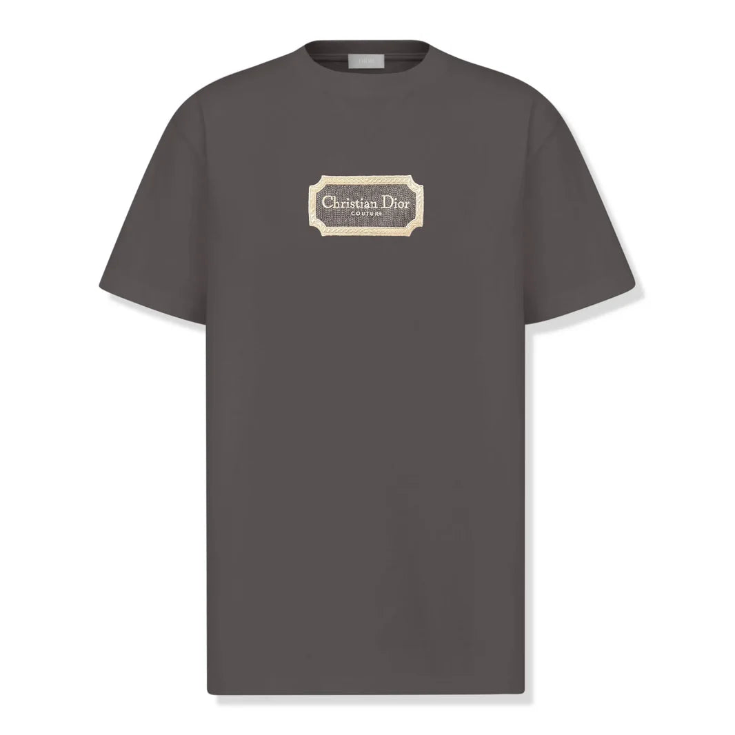 Dior Couture Relaxed Fit Cotton Charcoal