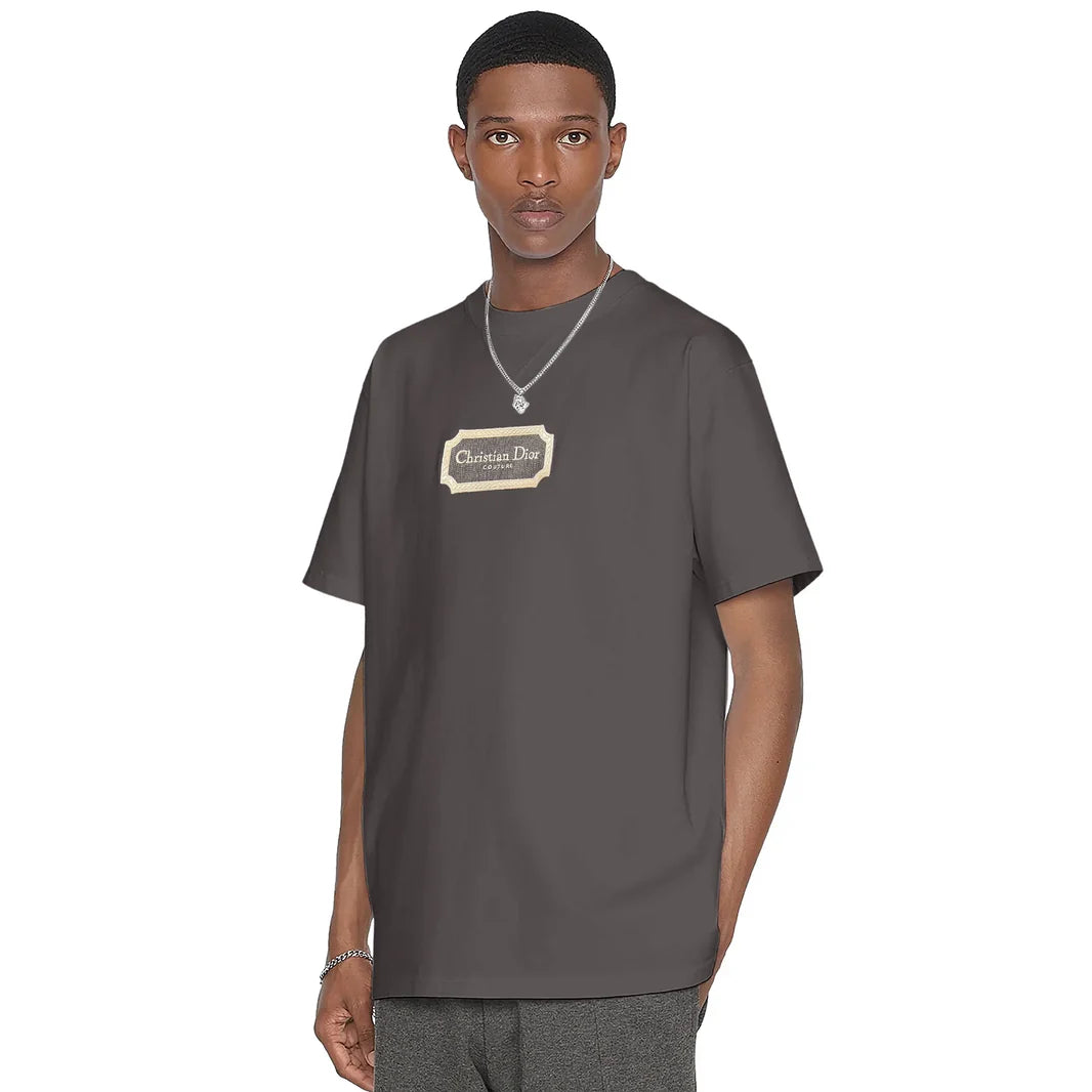 Dior Couture Relaxed Fit Cotton Charcoal