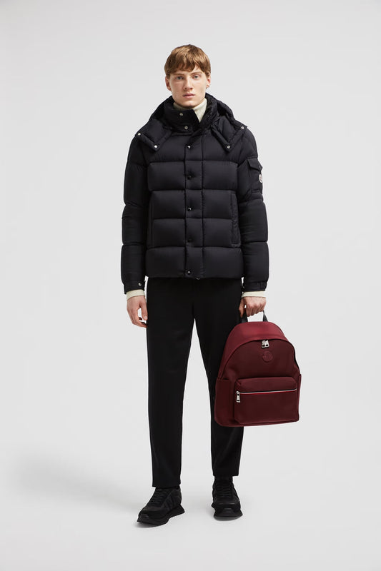 Doudoune courte à capuche Vezere Moncler Noir