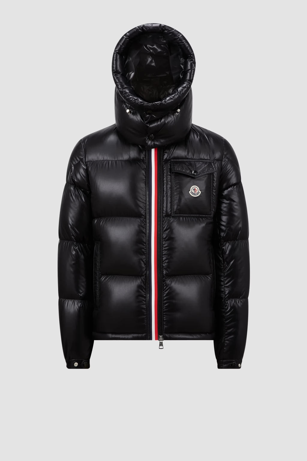 Moncler Montbeliard Kurze Daunenjacke Schwarz