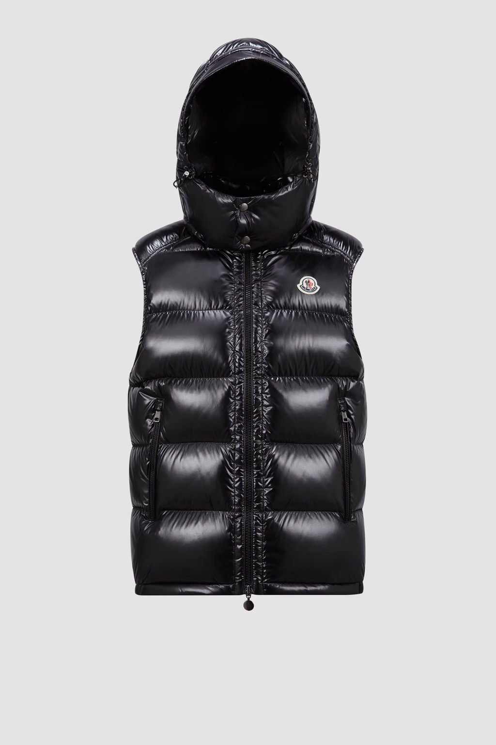 Ärmellose Daunenjacke mit Kapuze von Moncler