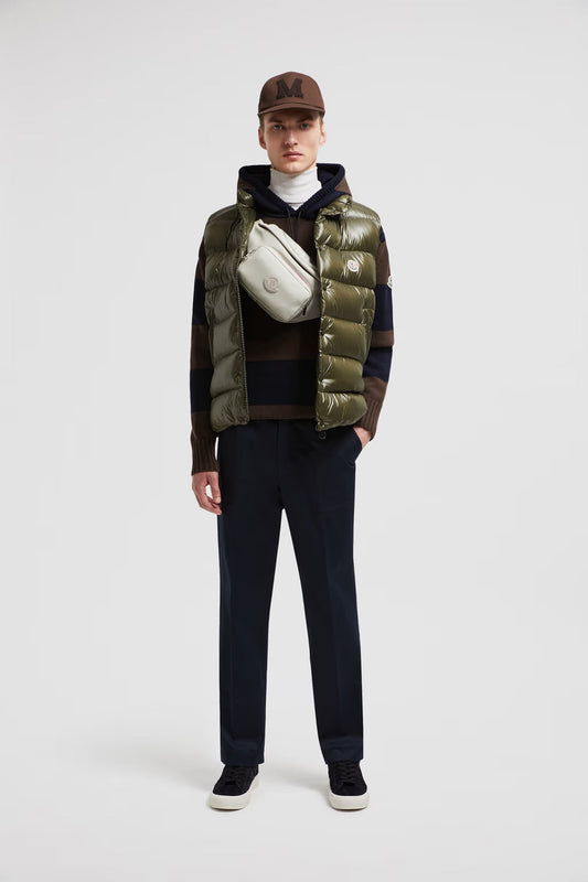 Doudoune sans manche Tibb Moncler Vert olive