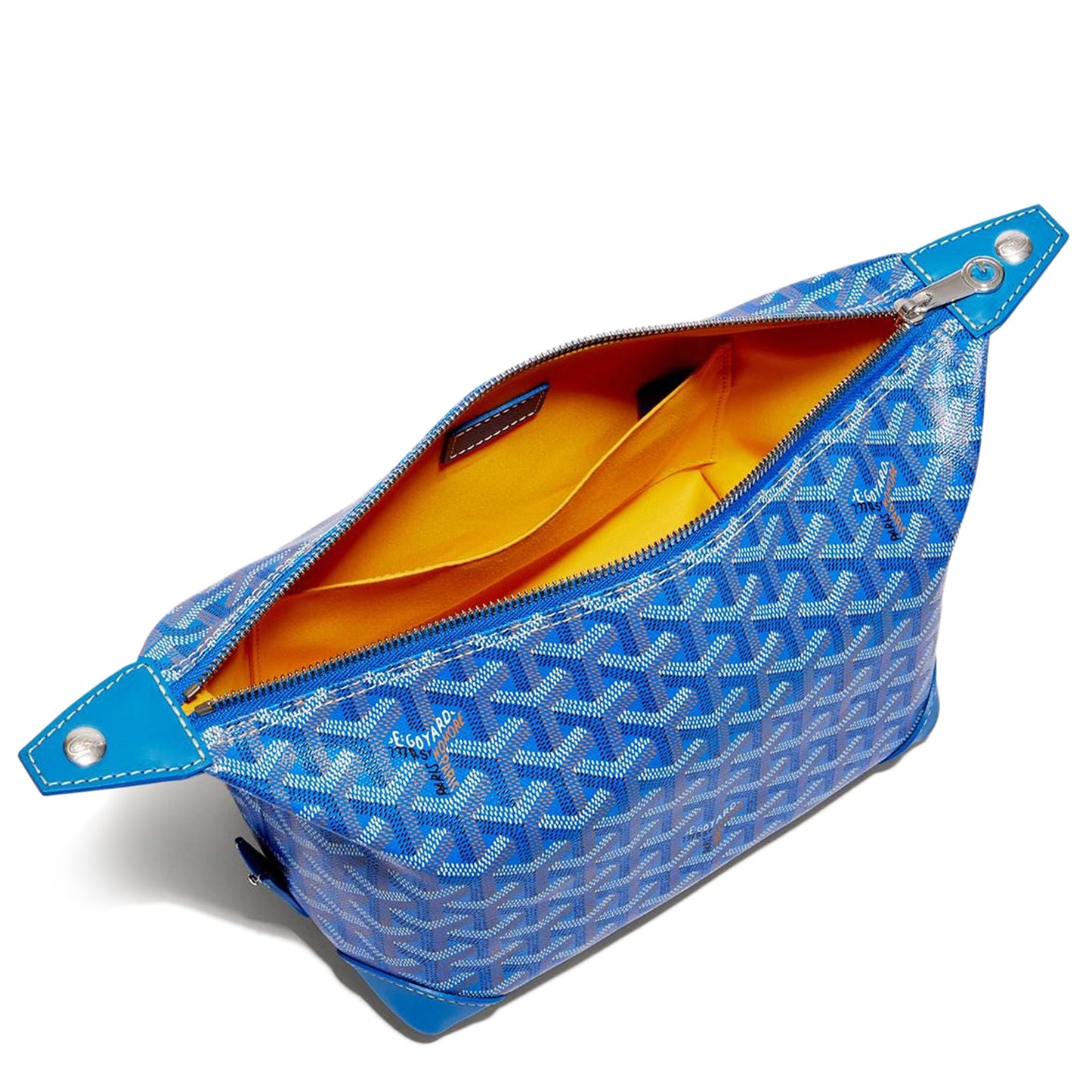 Goyard Bowling 25 Himmelblaue Kulturtasche