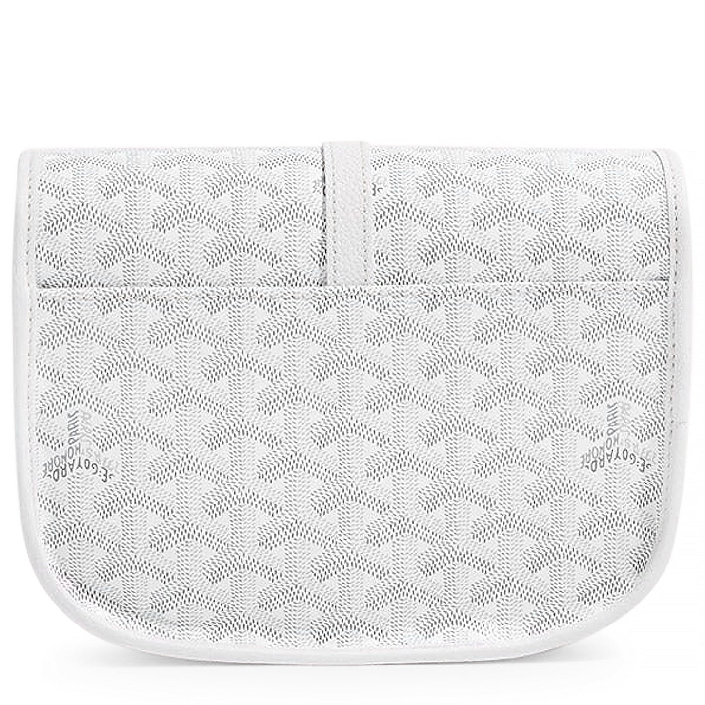 Goyard Belvedere II Weiße PM-Umhängetasche 