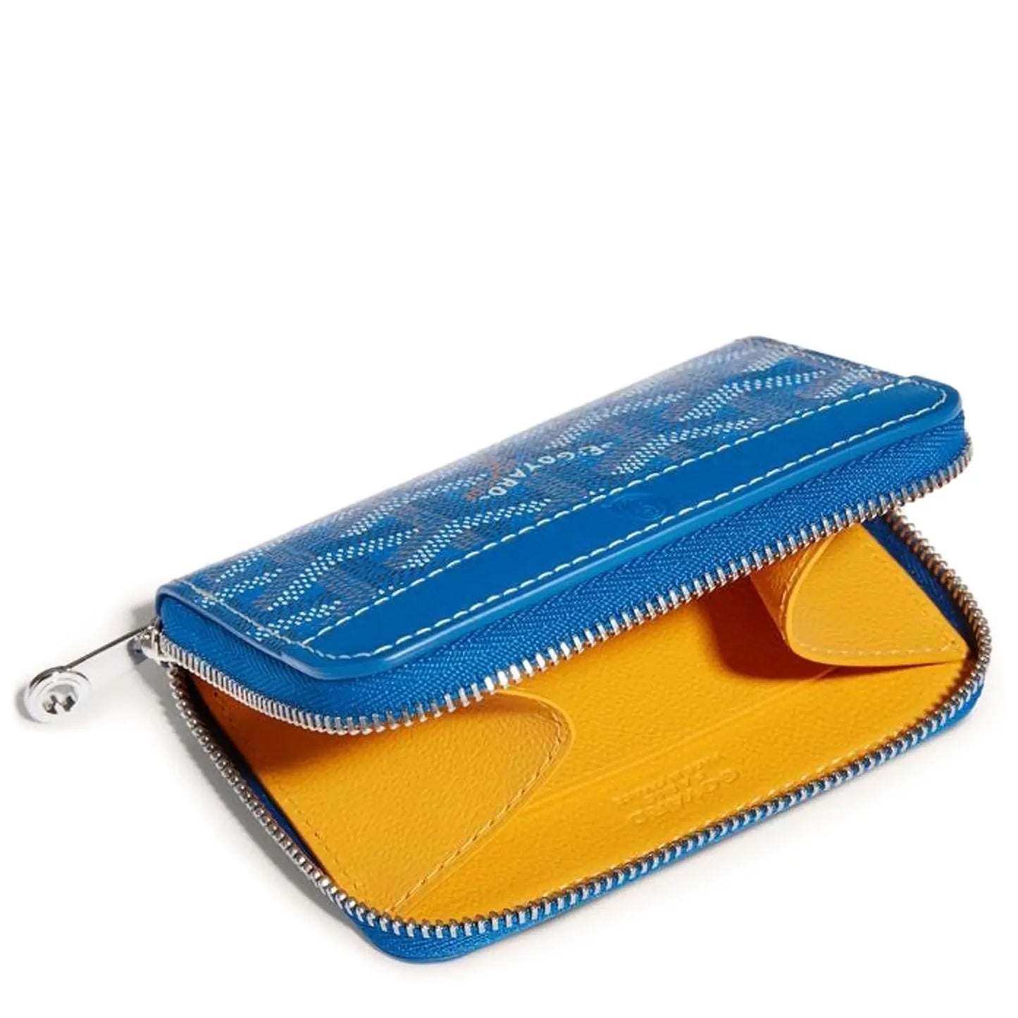 Goyard Matignon Sky Blue Mini-Geldbörse 