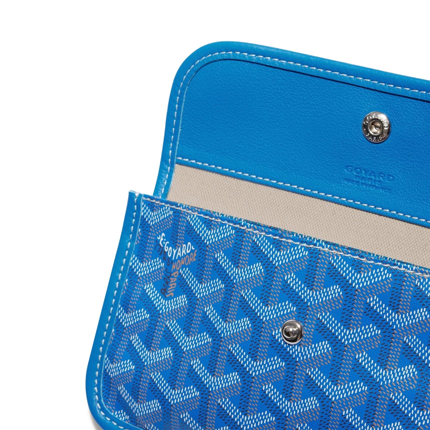 Goyard Saint Louis PM Einkaufstasche Himmelblau
