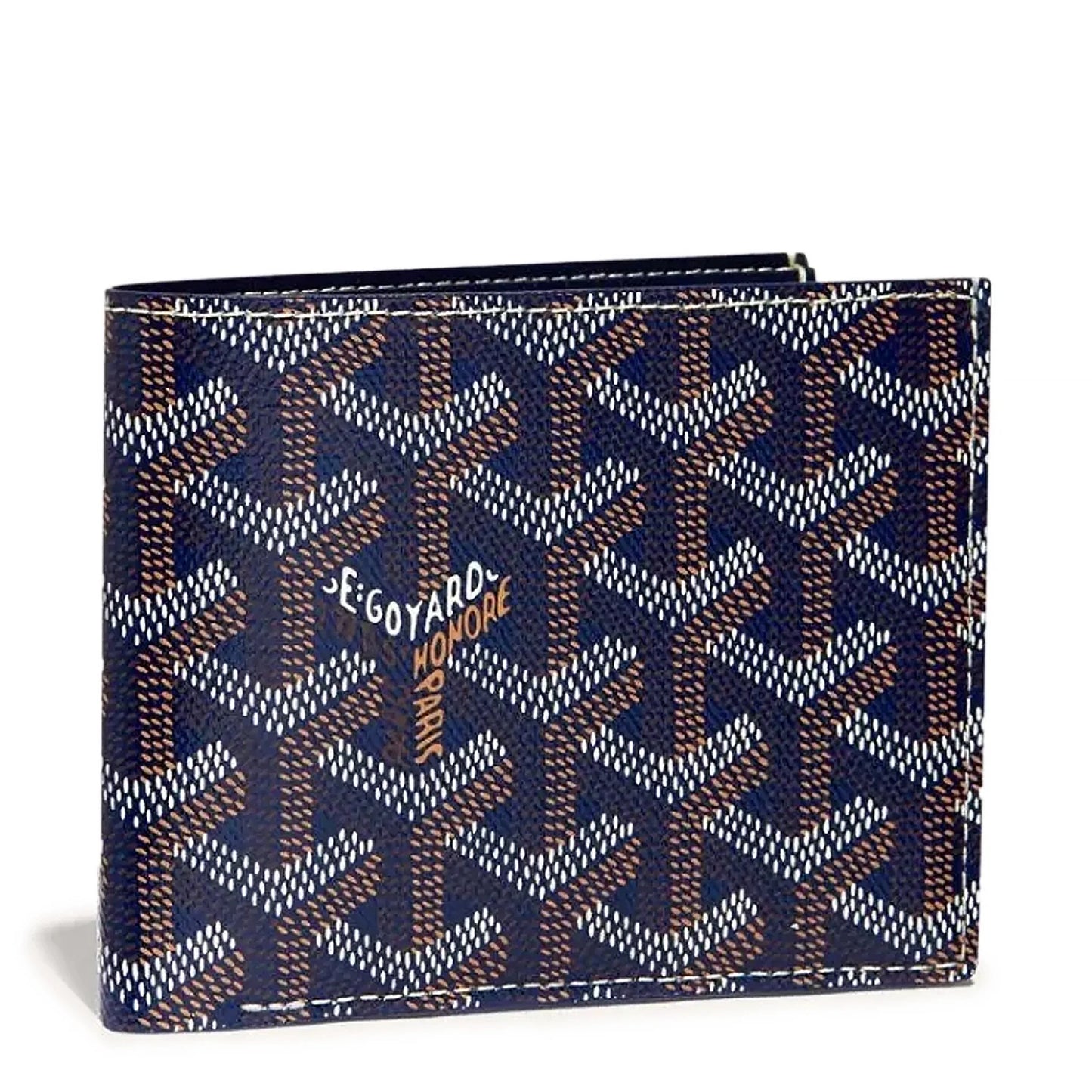 Goyard Victoire Marineblaue Geldbörse 