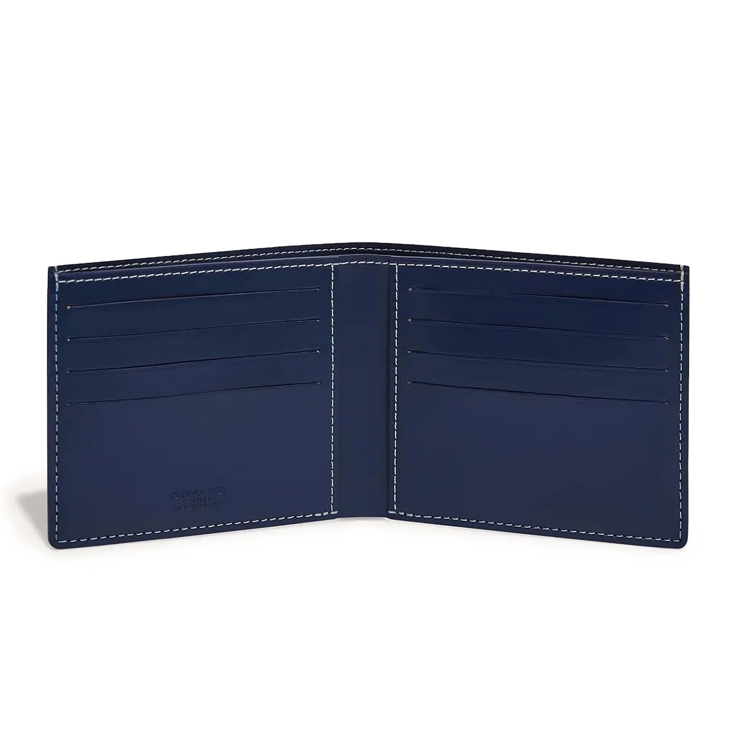 Goyard Victoire Marineblaue Geldbörse 