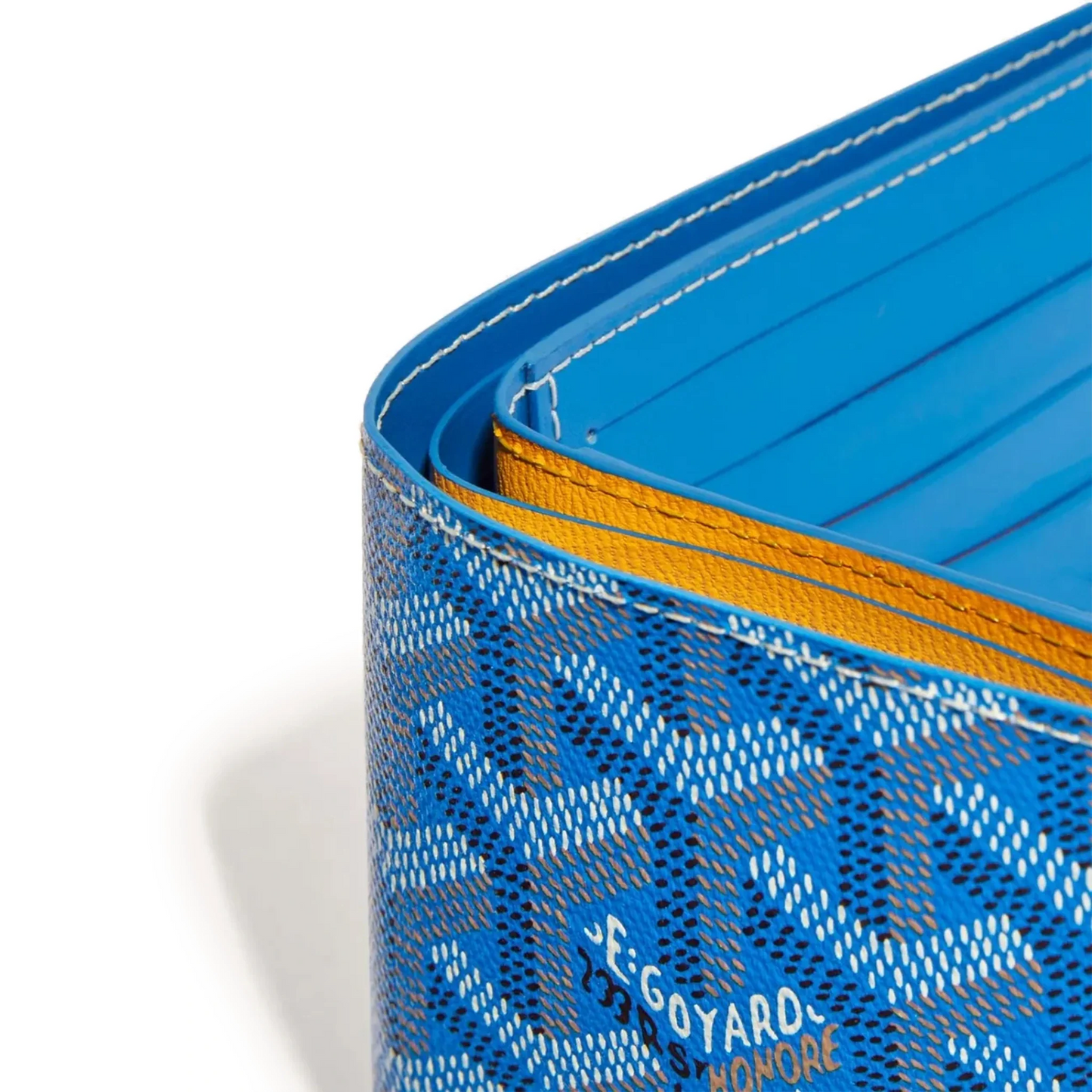 Goyard Victoire Himmelblaue Geldbörse